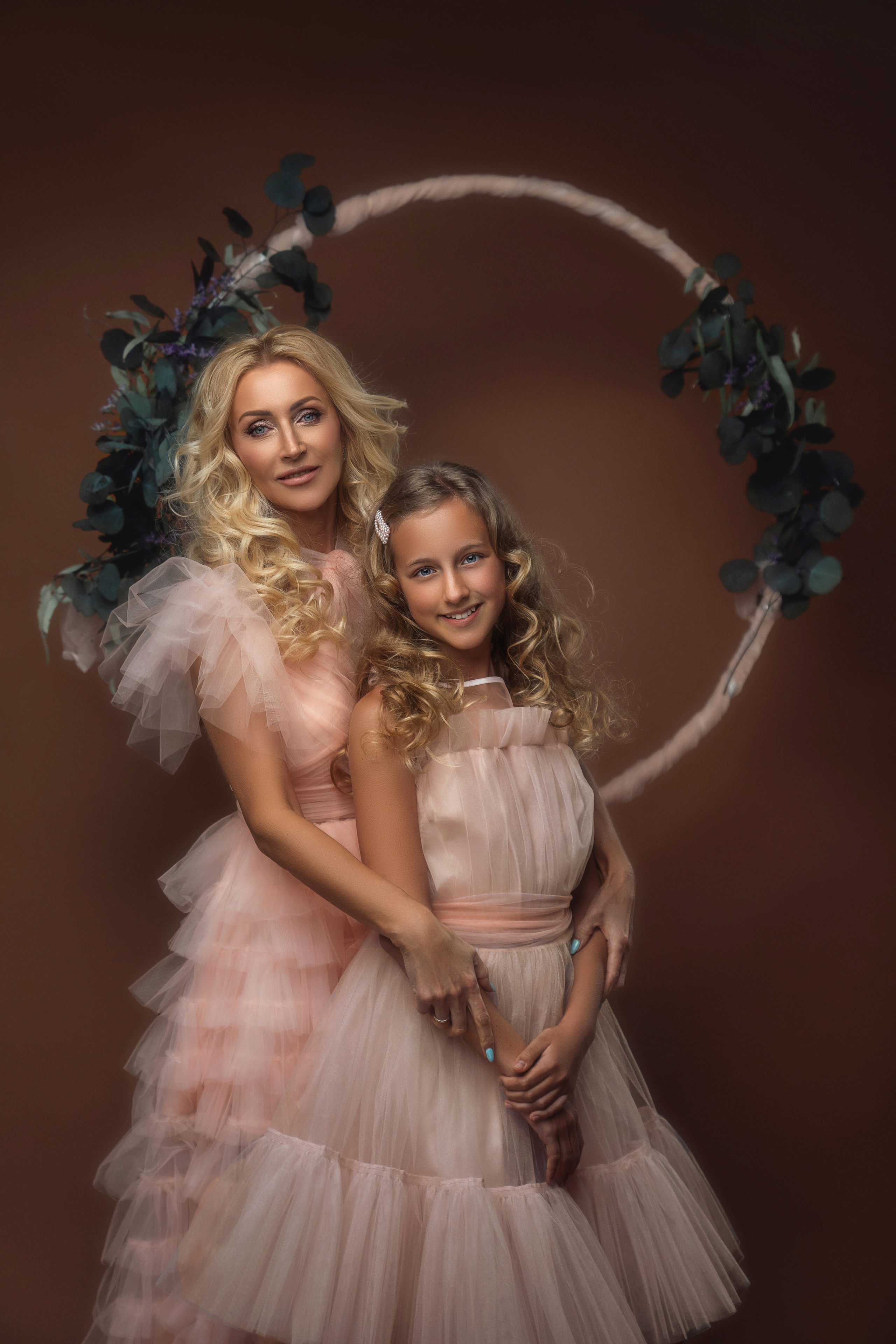 Peach tulle dress #12 20€. Professional photography in Tenerife Tania Bonnet