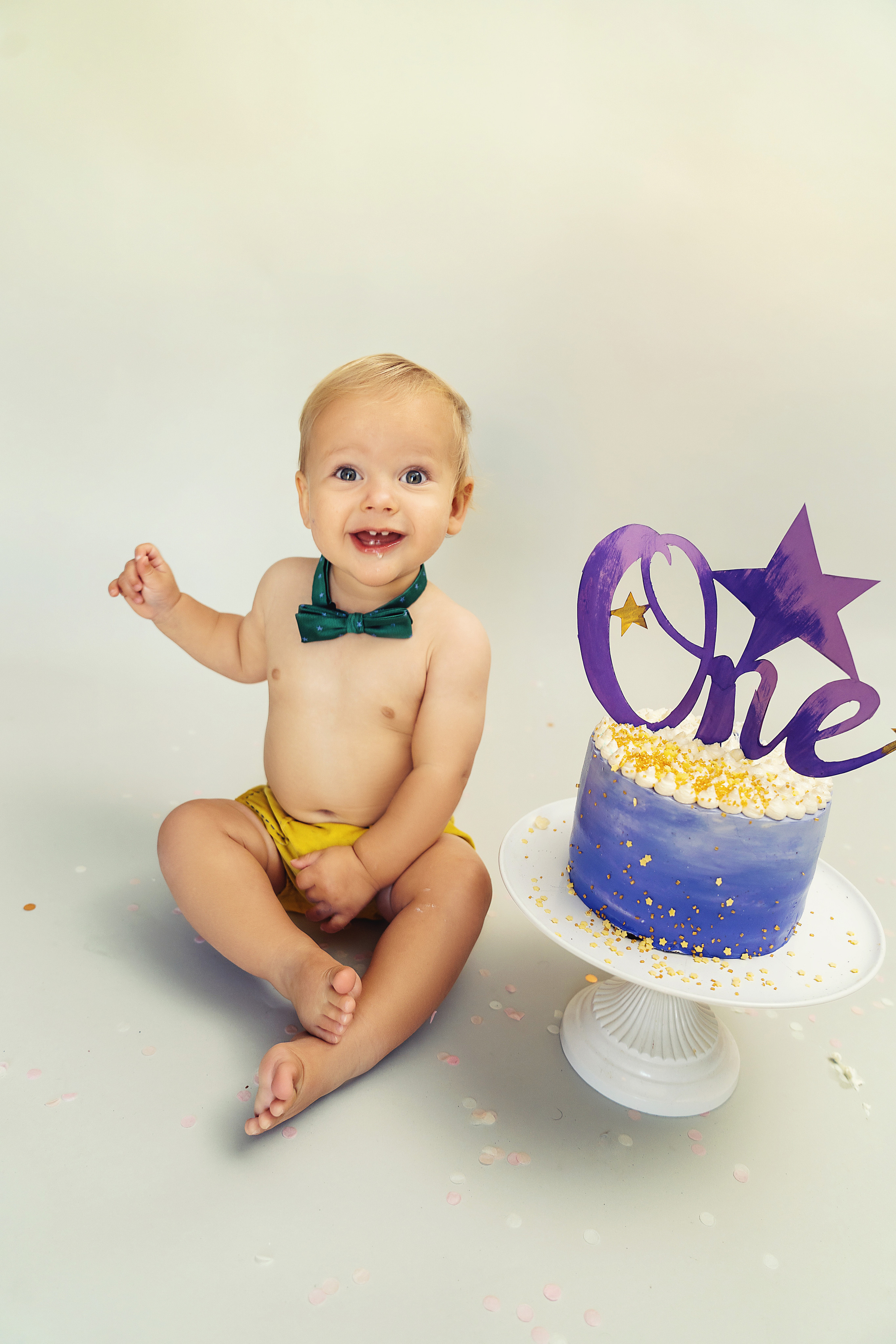 Cake smash. Fotografía profesional en Tenerife Tania Bonnet
