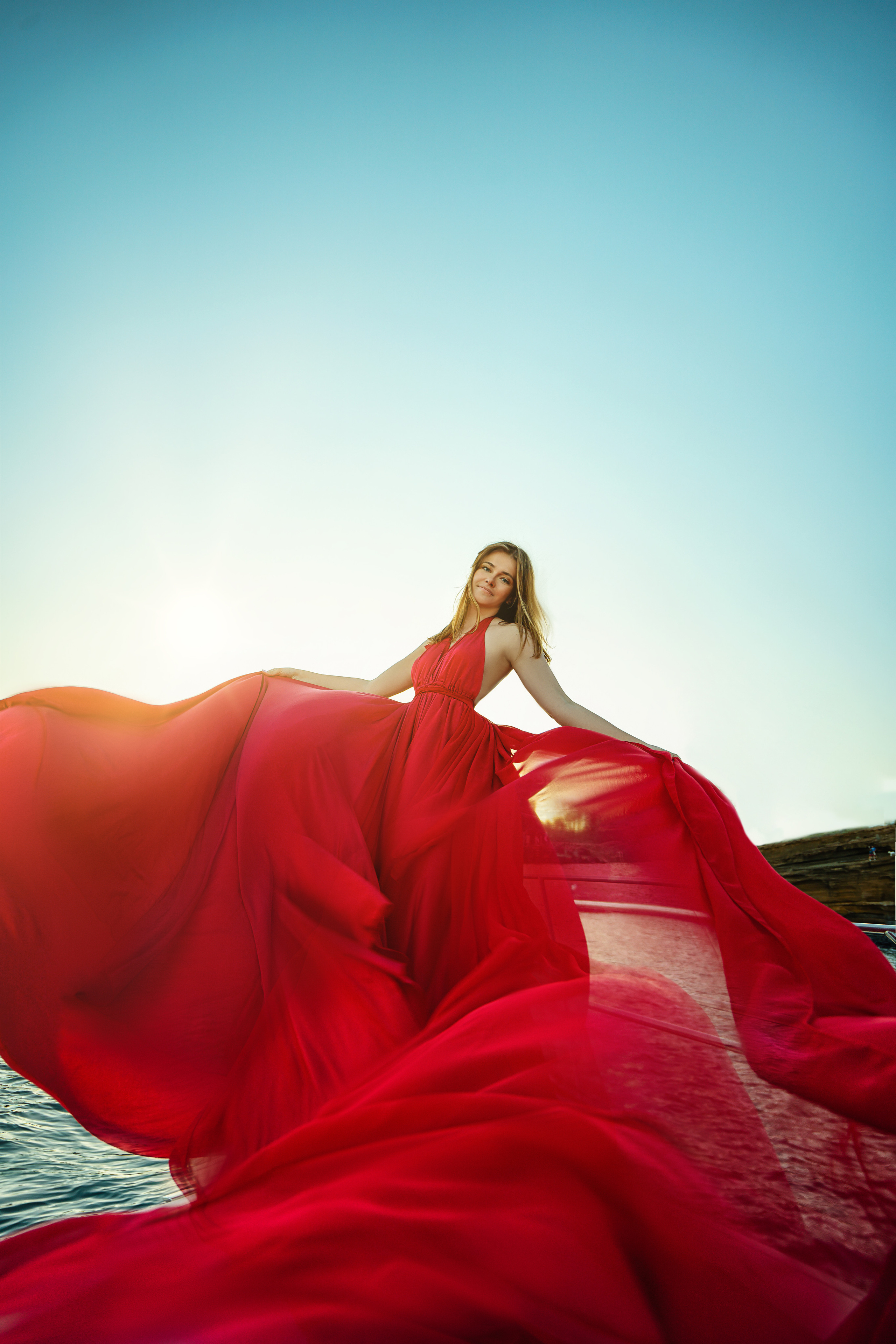 Шлейфовые платья на Тенерифе.