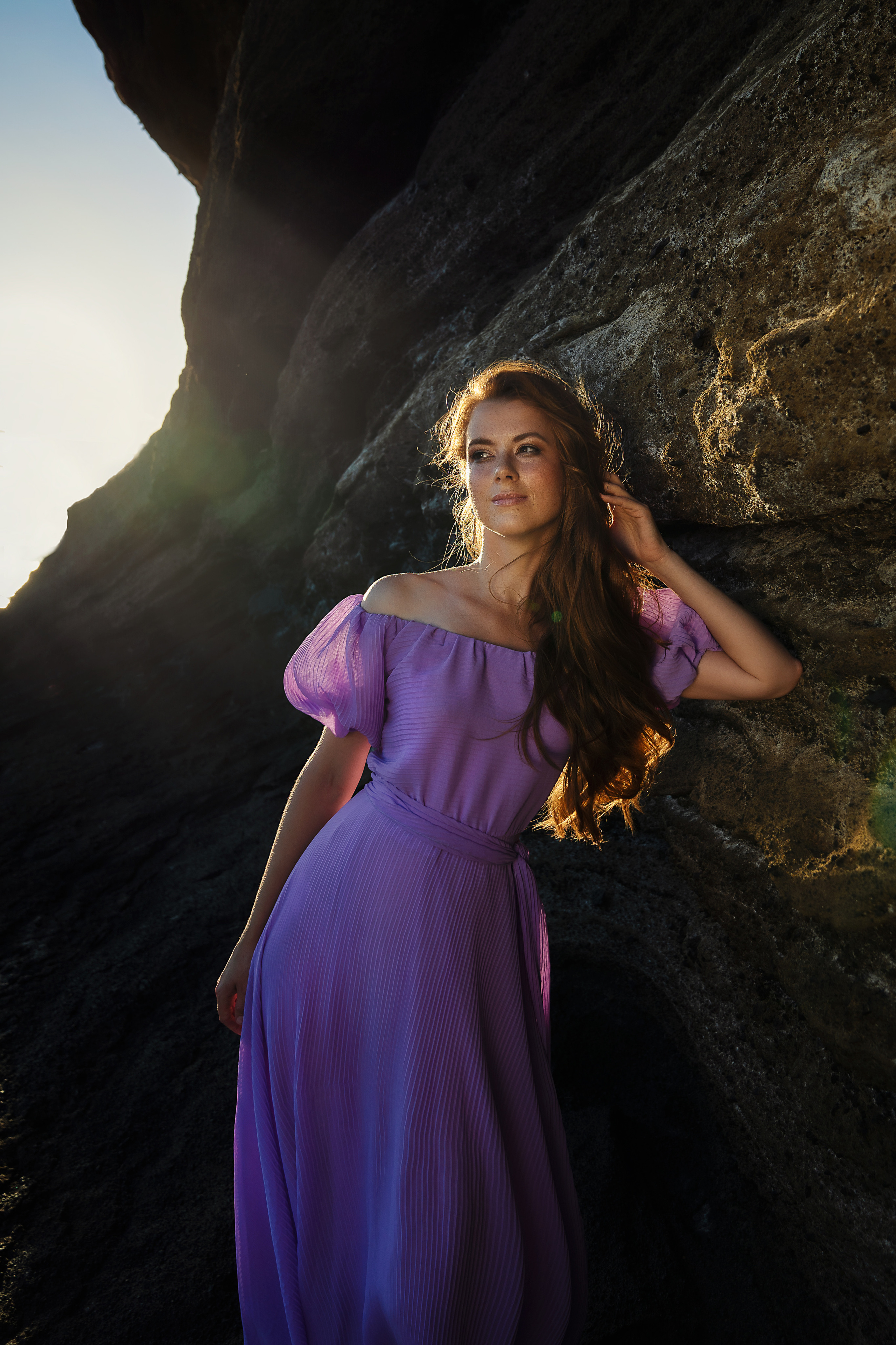 Vestido lila #6 20€. Fotografía profesional en Tenerife Tania Bonnet