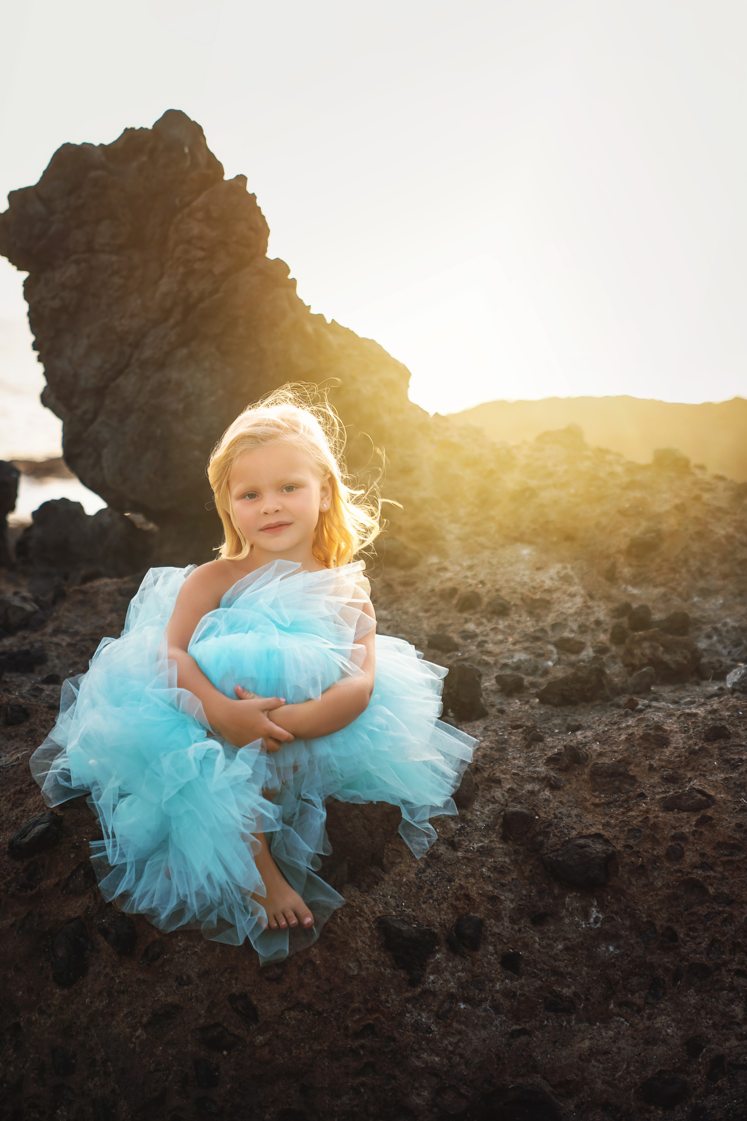 Mint tulle dress #2 20+10€. Professional photography in Tenerife Tania Bonnet