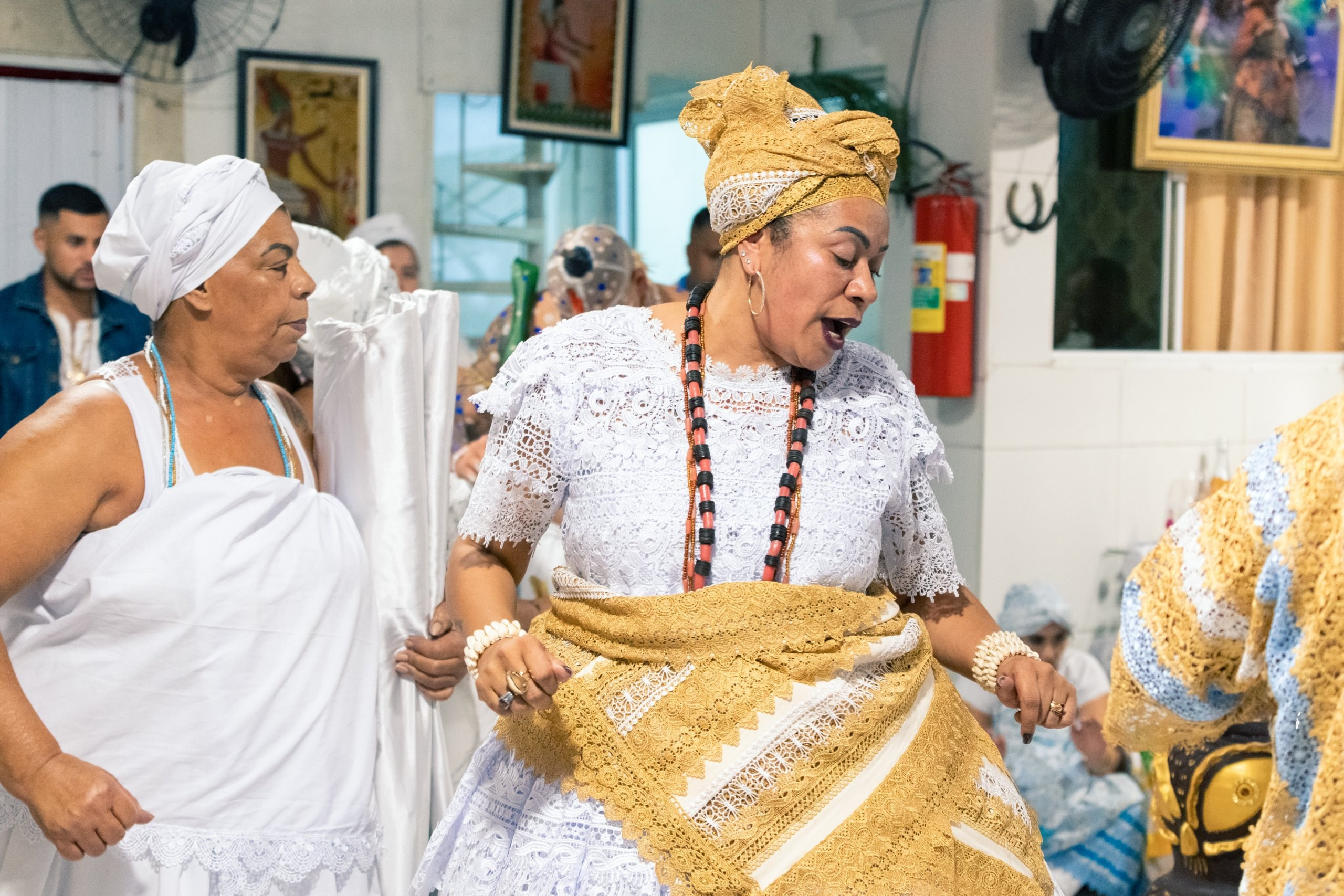 19/04/2025 — Iniciação Oloyê Pablo, Ajoyê Maria Júlia e Iyawo Arthur. Aladá Produções