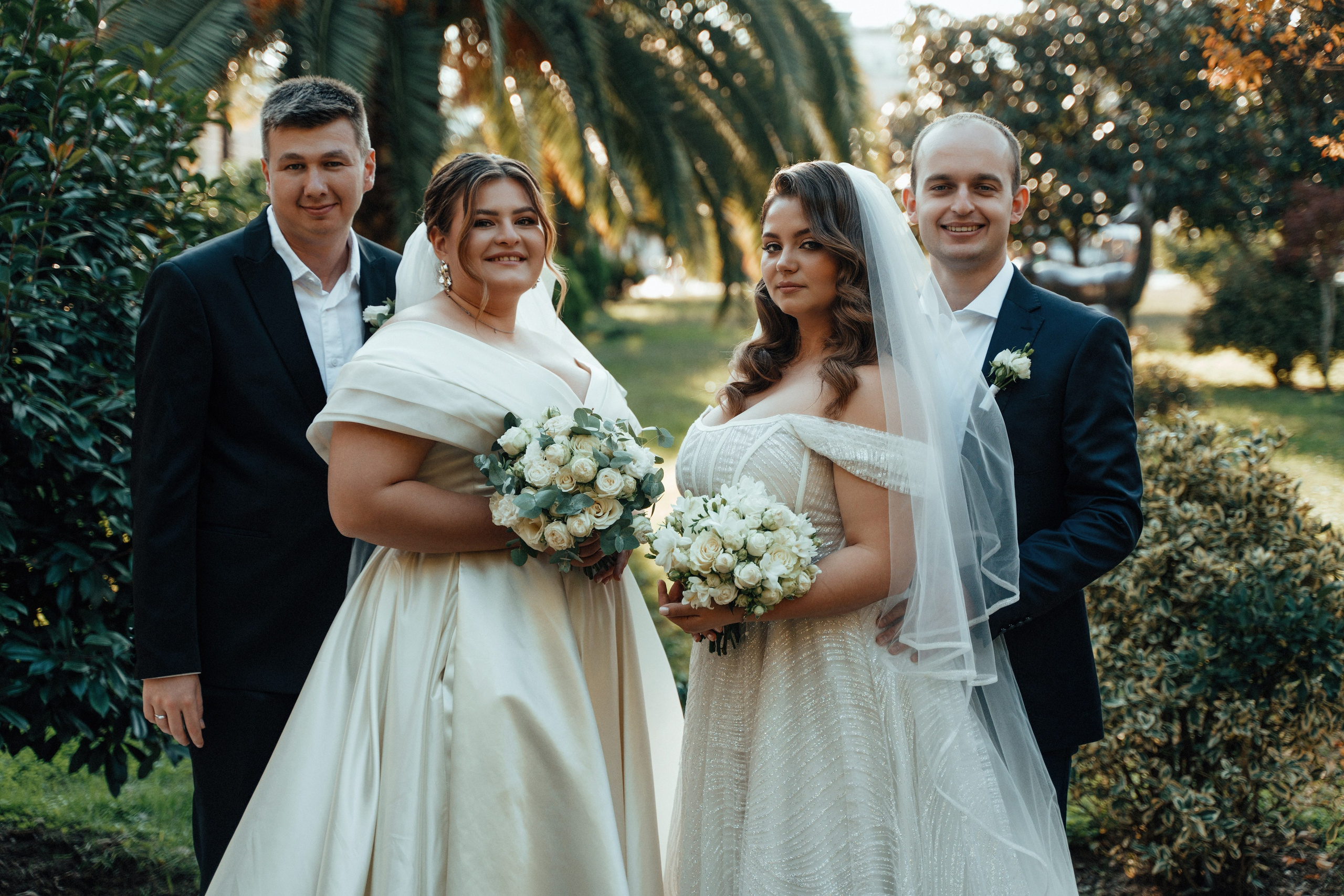 Double Wedding Maxim & Daria November 1, 2024. Art Event Studio — Wedding in Georgia with professionals