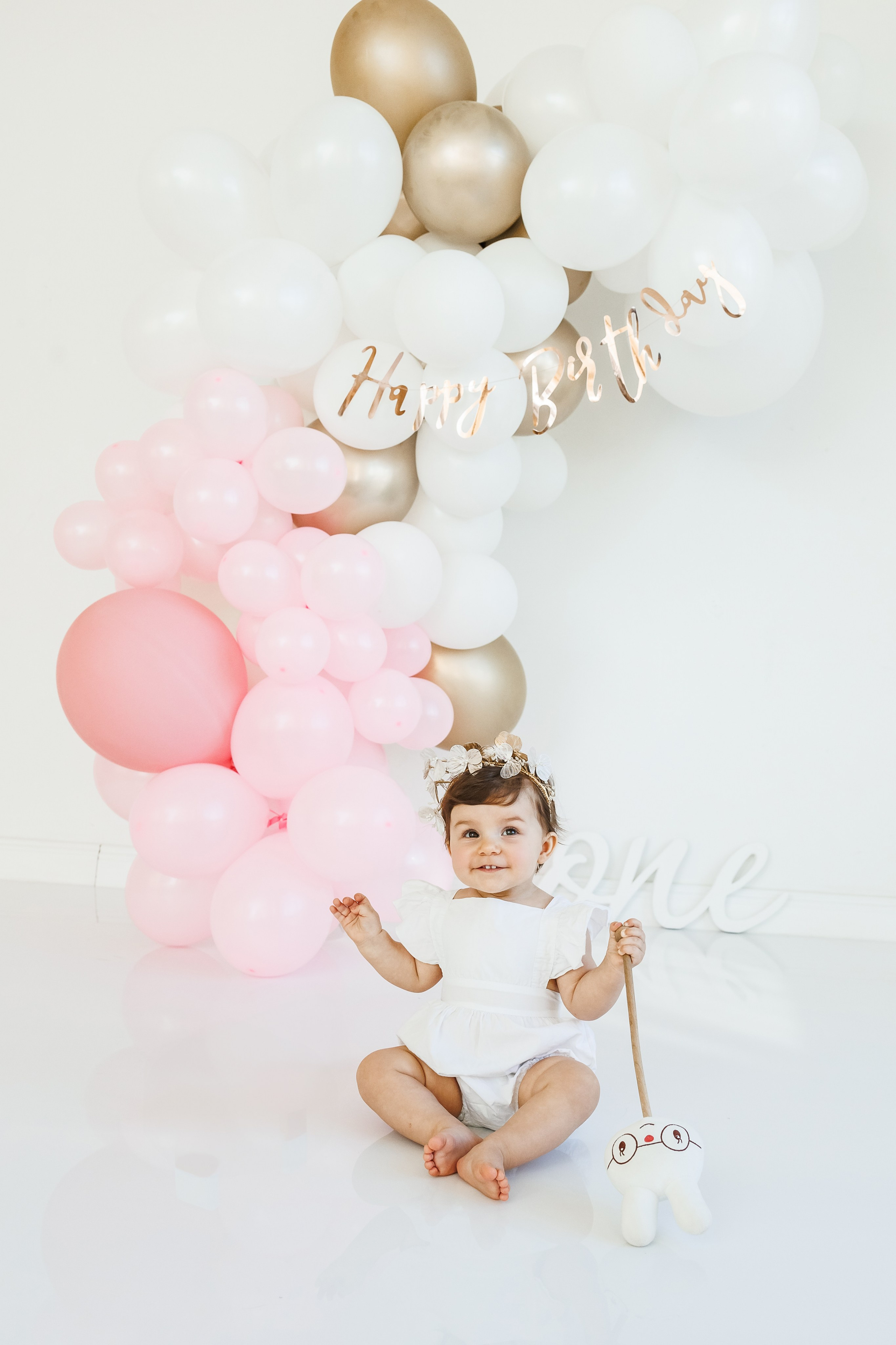 Фотосесия за първа годинка. Фотограф Ирина Йотова