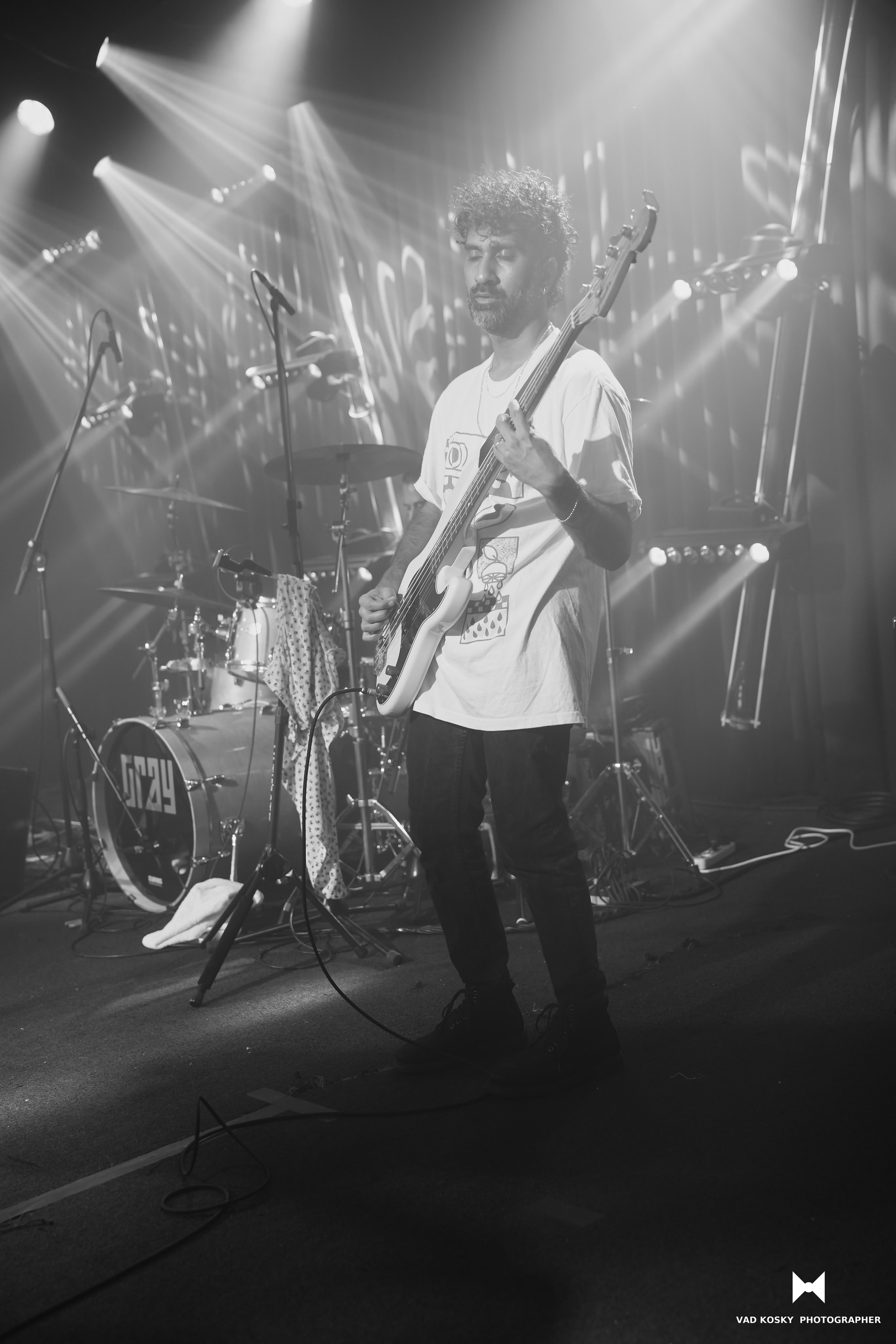 Roy Star & Group — Nirvana tribut TLV Grey club. Vad Kosky Photographer