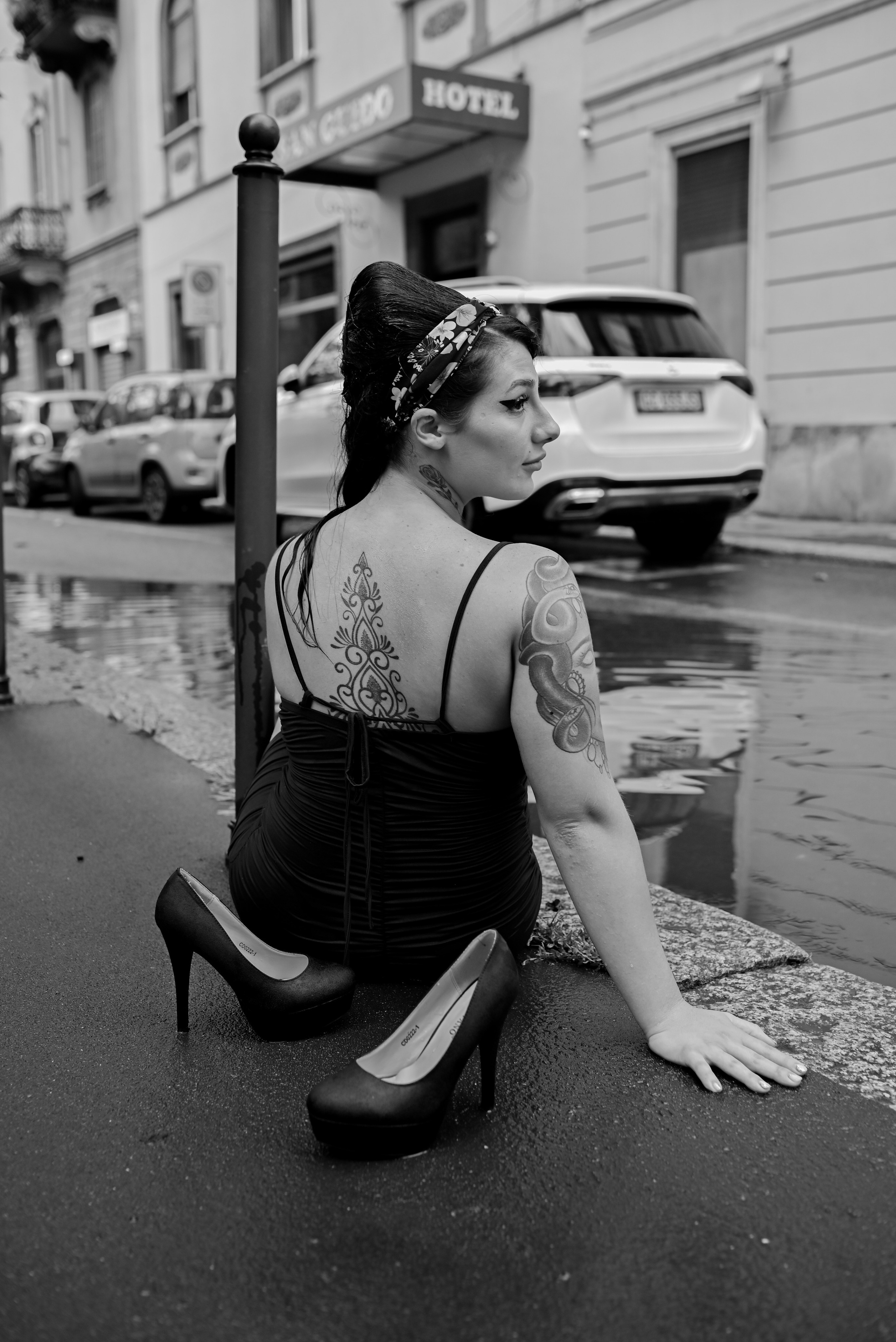 Scatti per far andare l’acqua di traverso all’ex