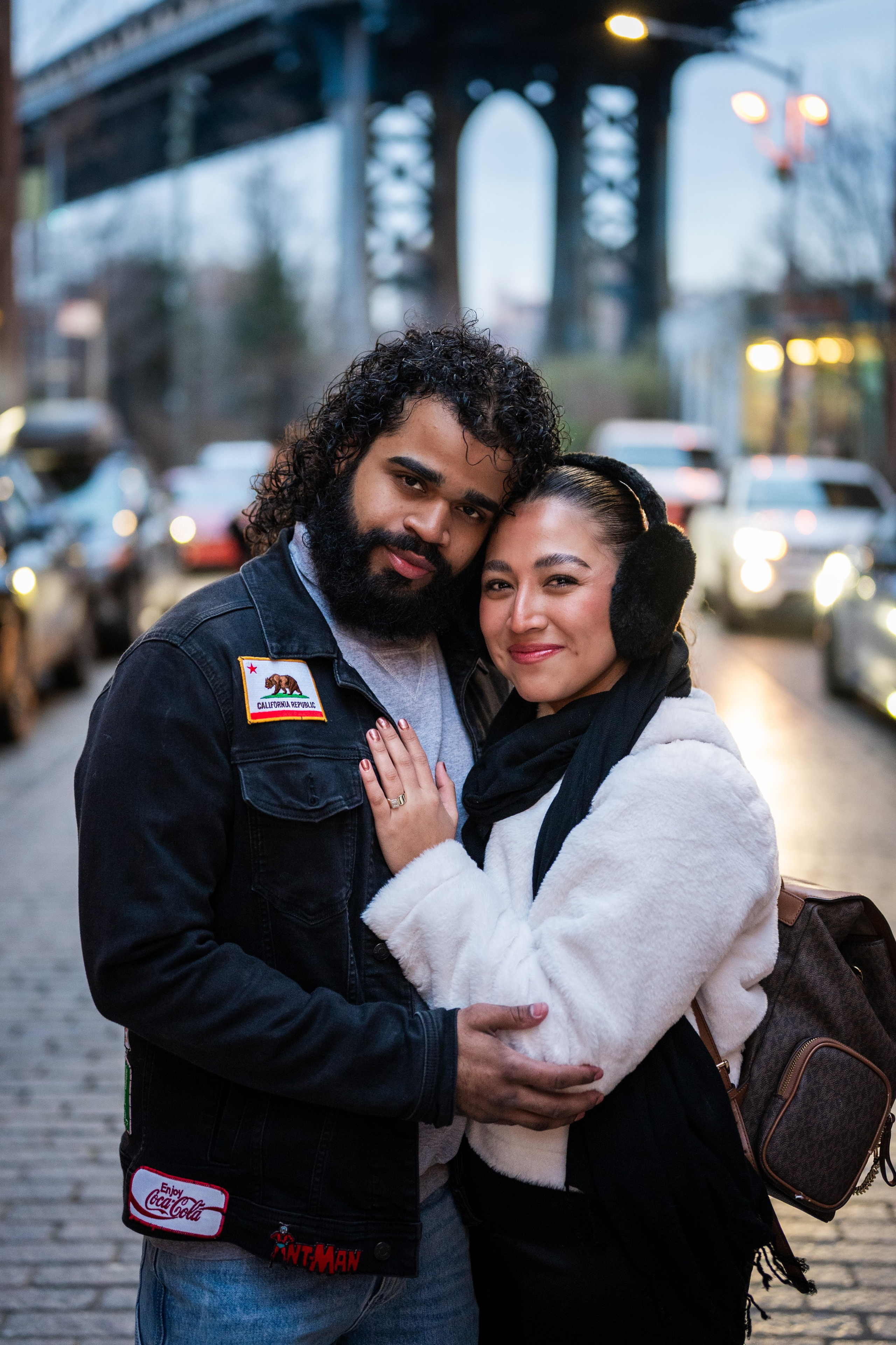DUMBO Photoshoot | Brooklyn Bridge View Portraits NYC. Photography company in NYC — Sirius Proxima Photography