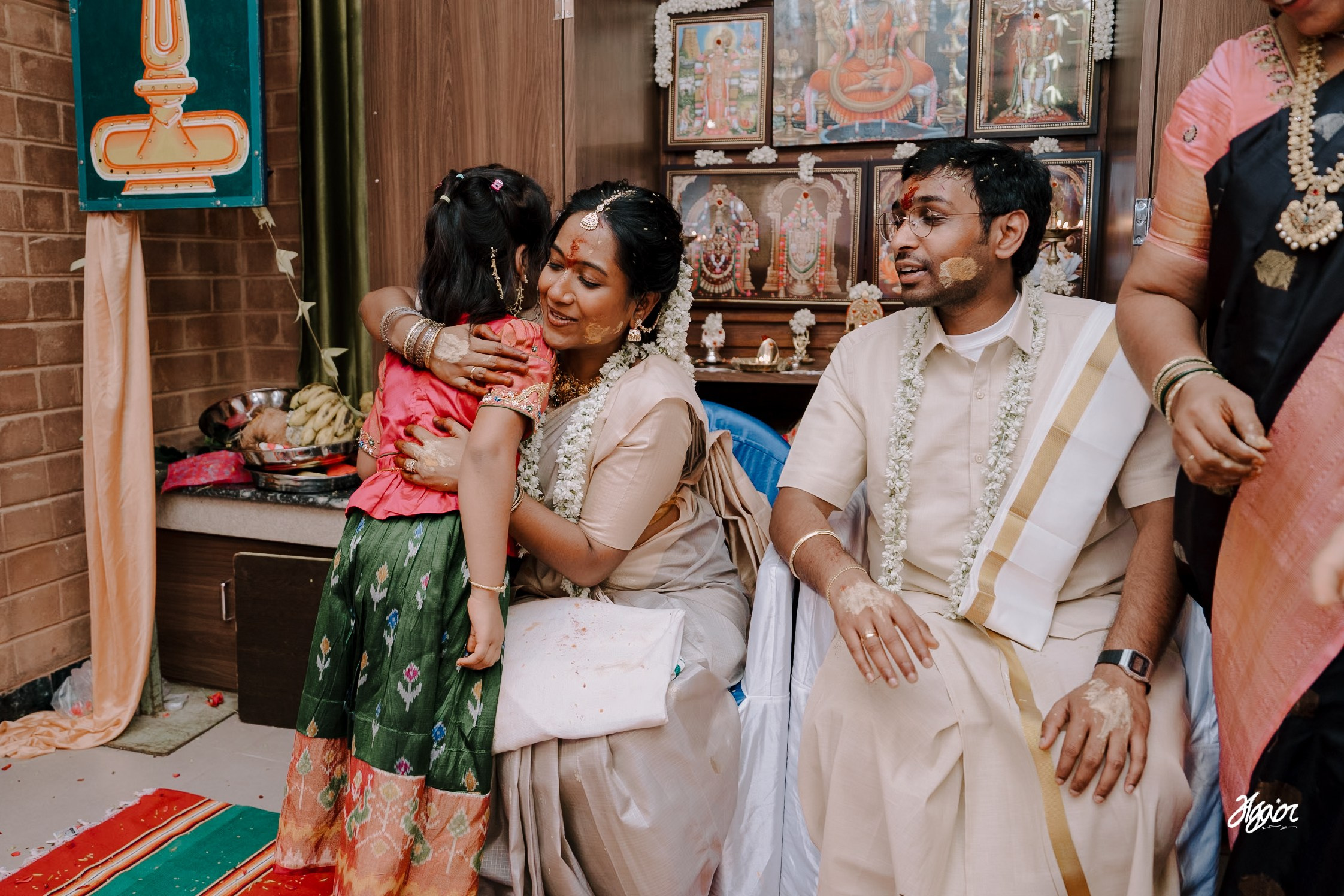 Wedding documentary photography in Pondicherry. Agam Vizha