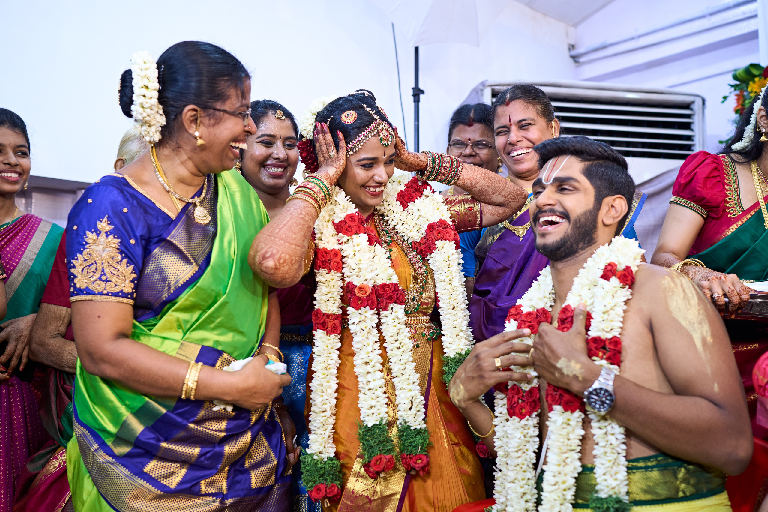 Ananya & Srihari. Menu