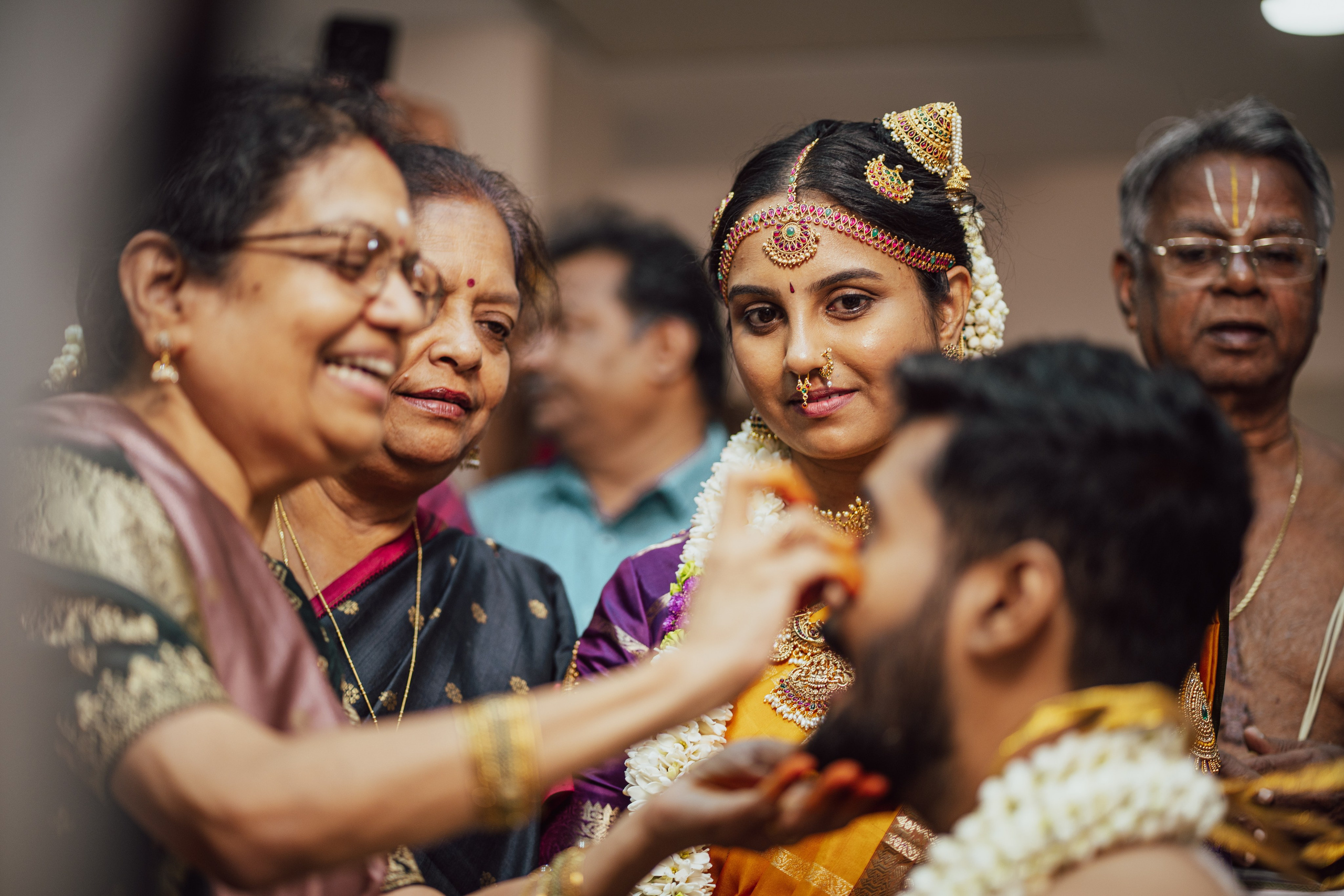 Shamika & Aravind. Menu