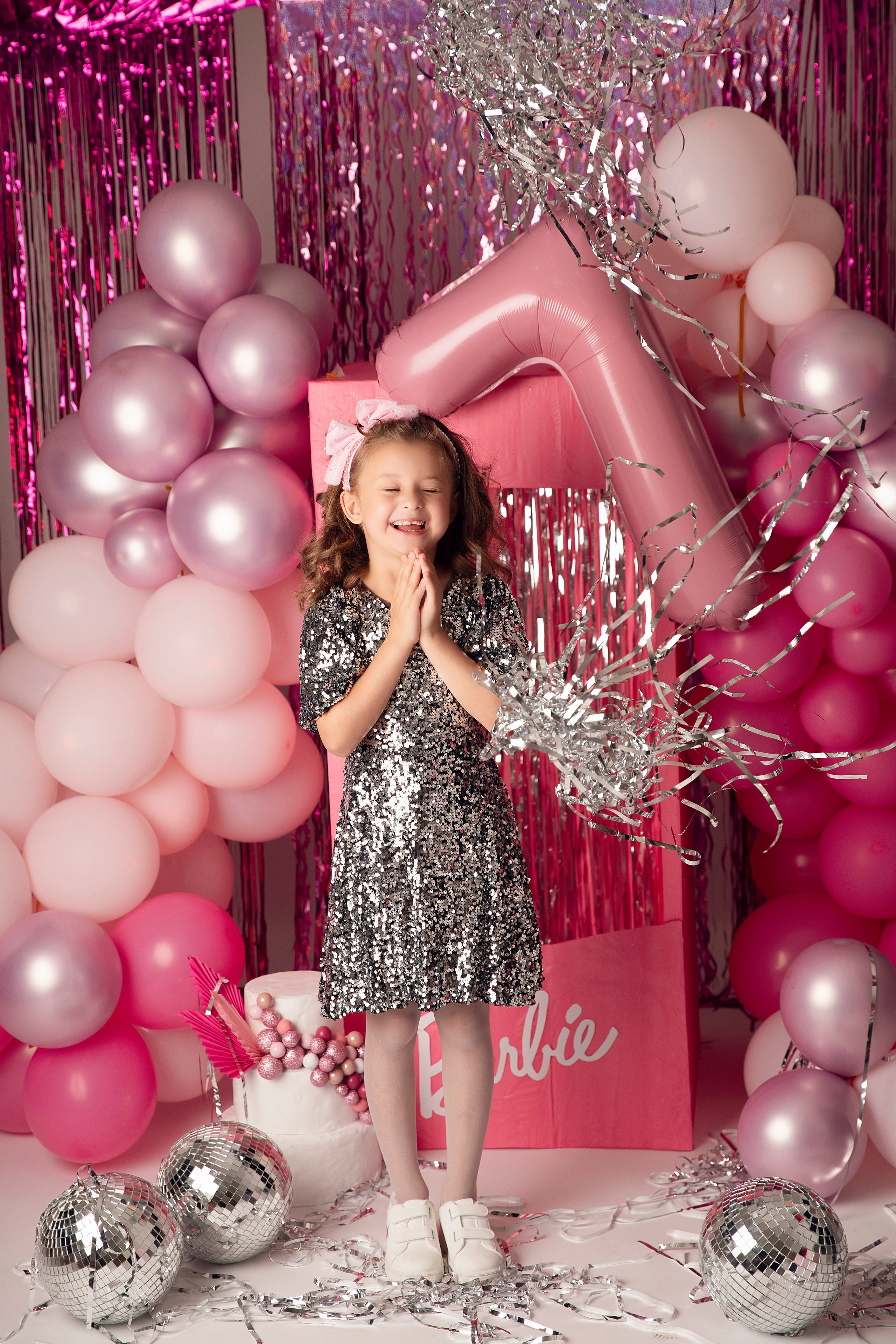 Mini-fotografering i Barbie-stil för flickor från 1 till 6 år. Axlundphotography.se