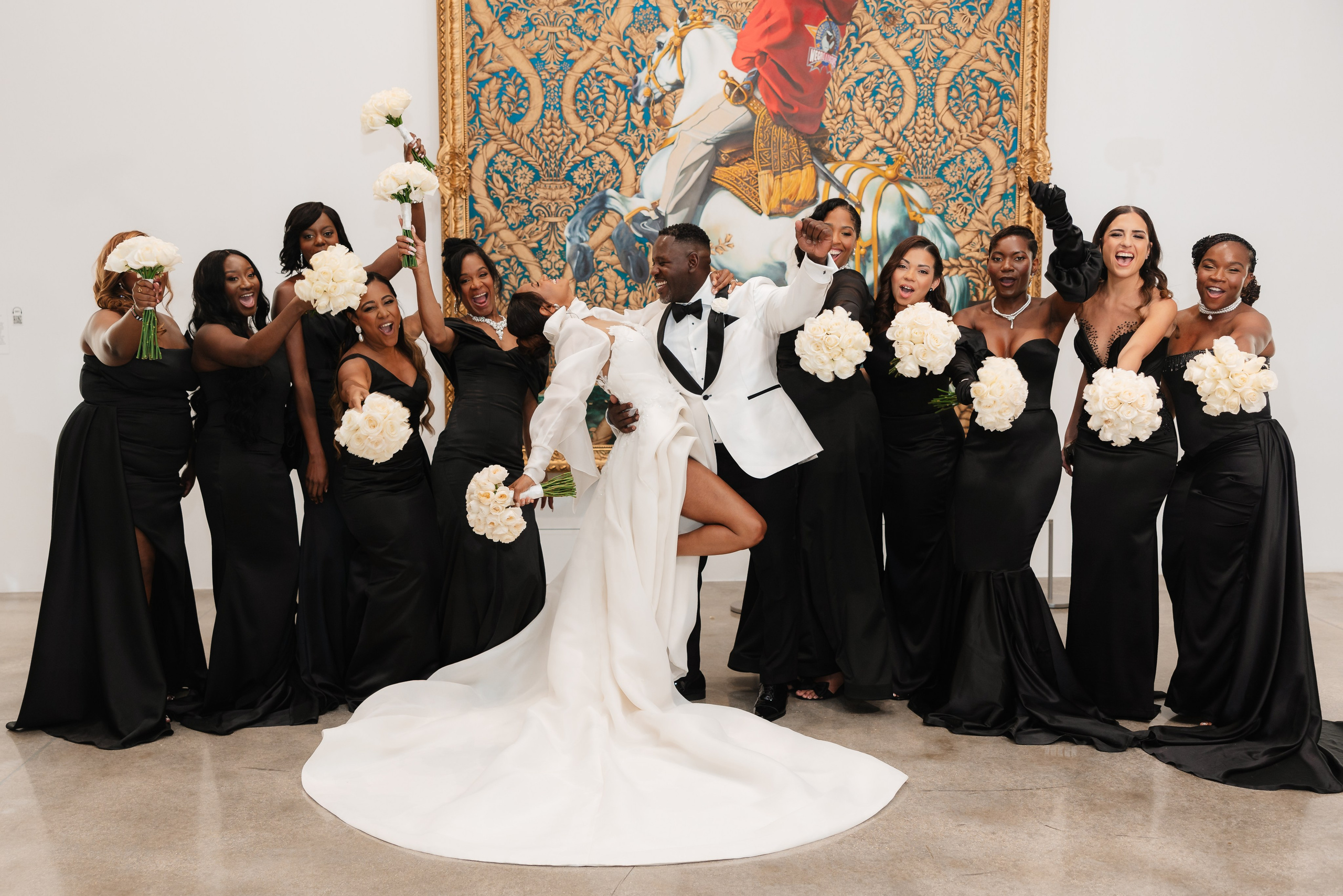 Rosandi & John’s Elegant Wedding at the Rubell Museum. YES I DO PRODUCTION — Wedding photography&videography