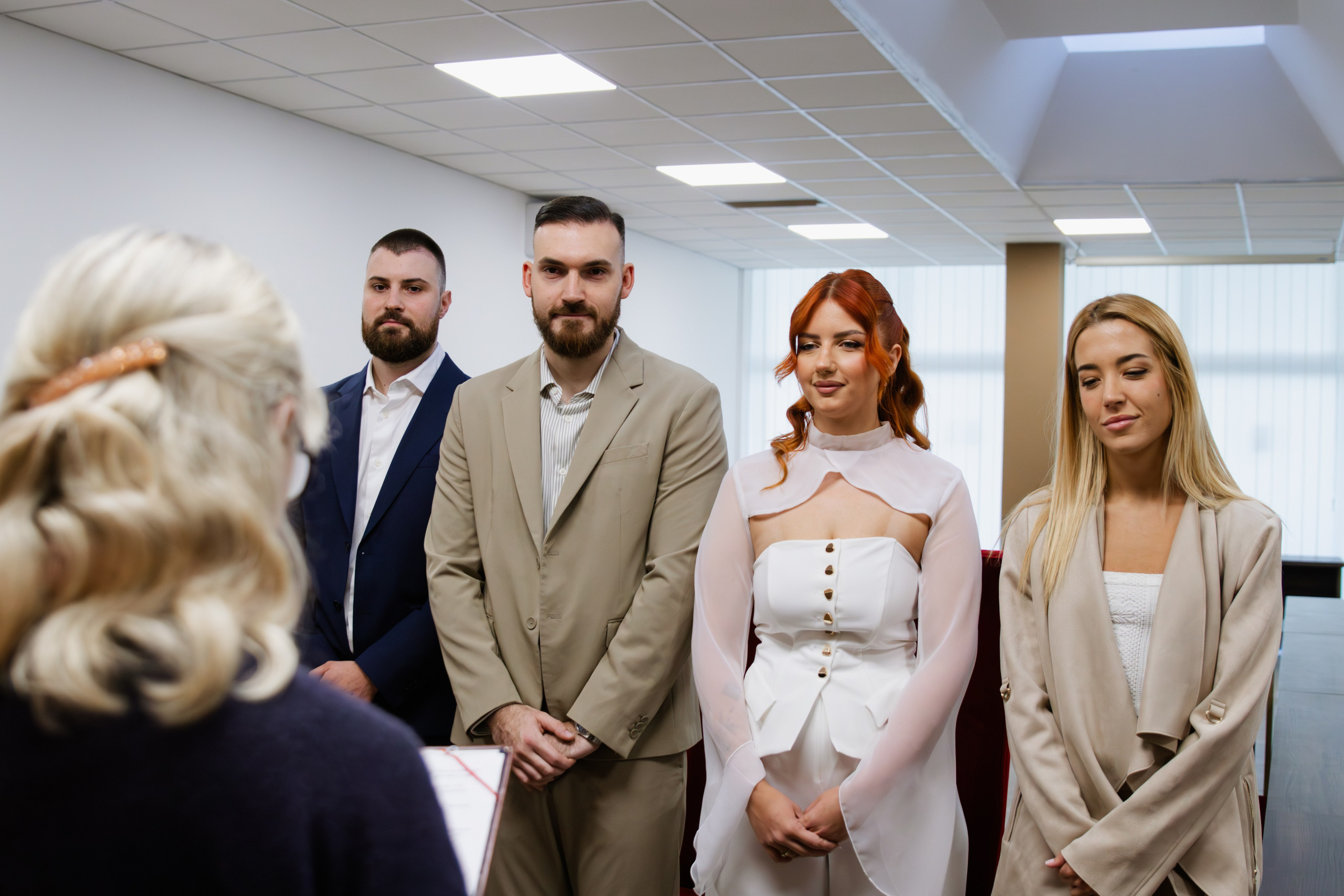 Marija & Damjan — opštinsko venčanje. Marizella Photography