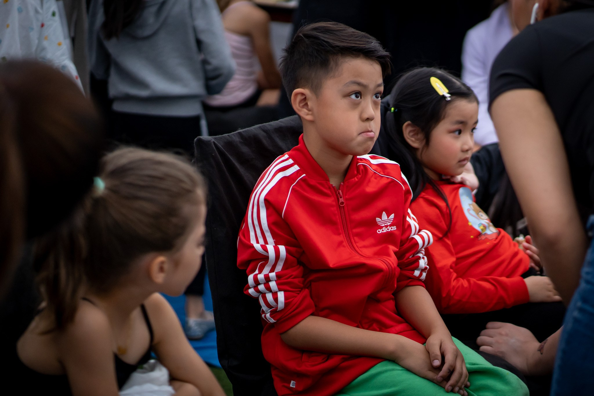 The blooms BTS. Vancouver Kids Photographer
