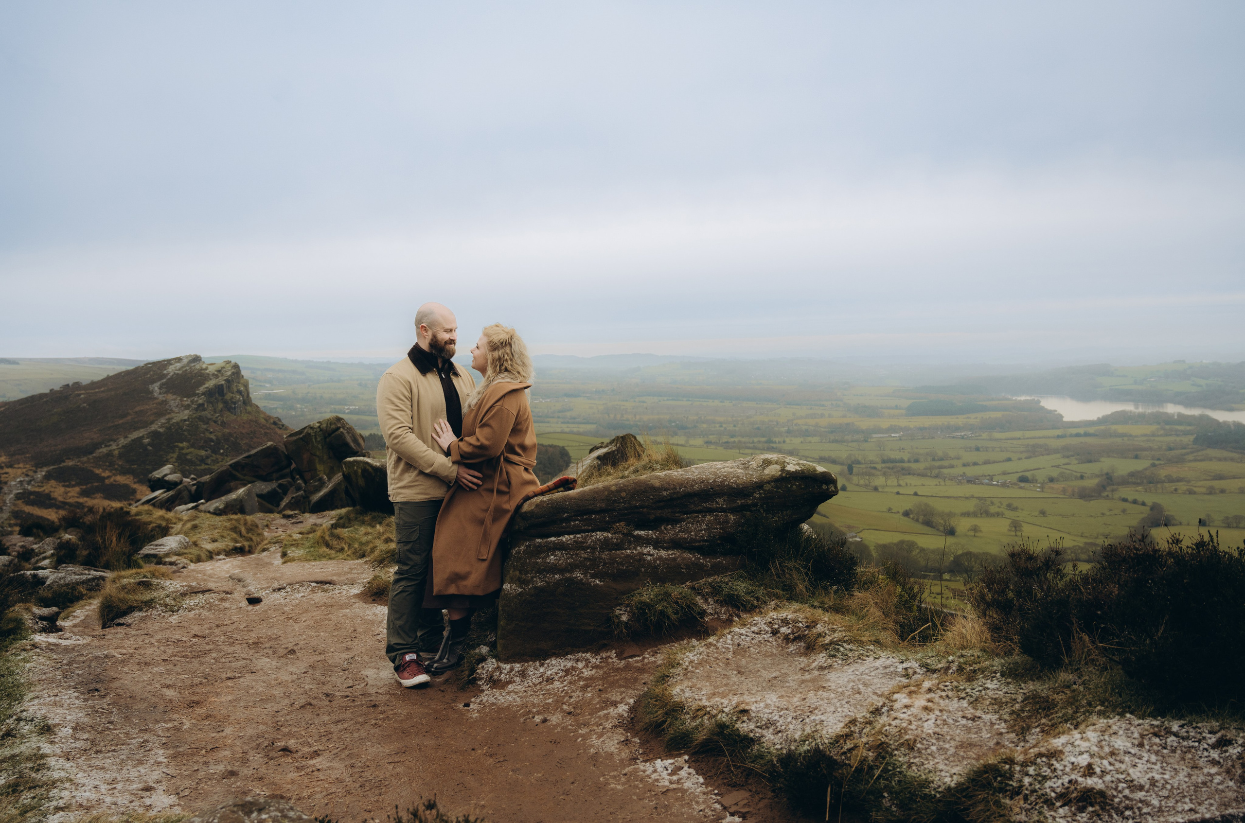 L & C in Peak District. Tania Gandrabur, photographer in West Midlands, England