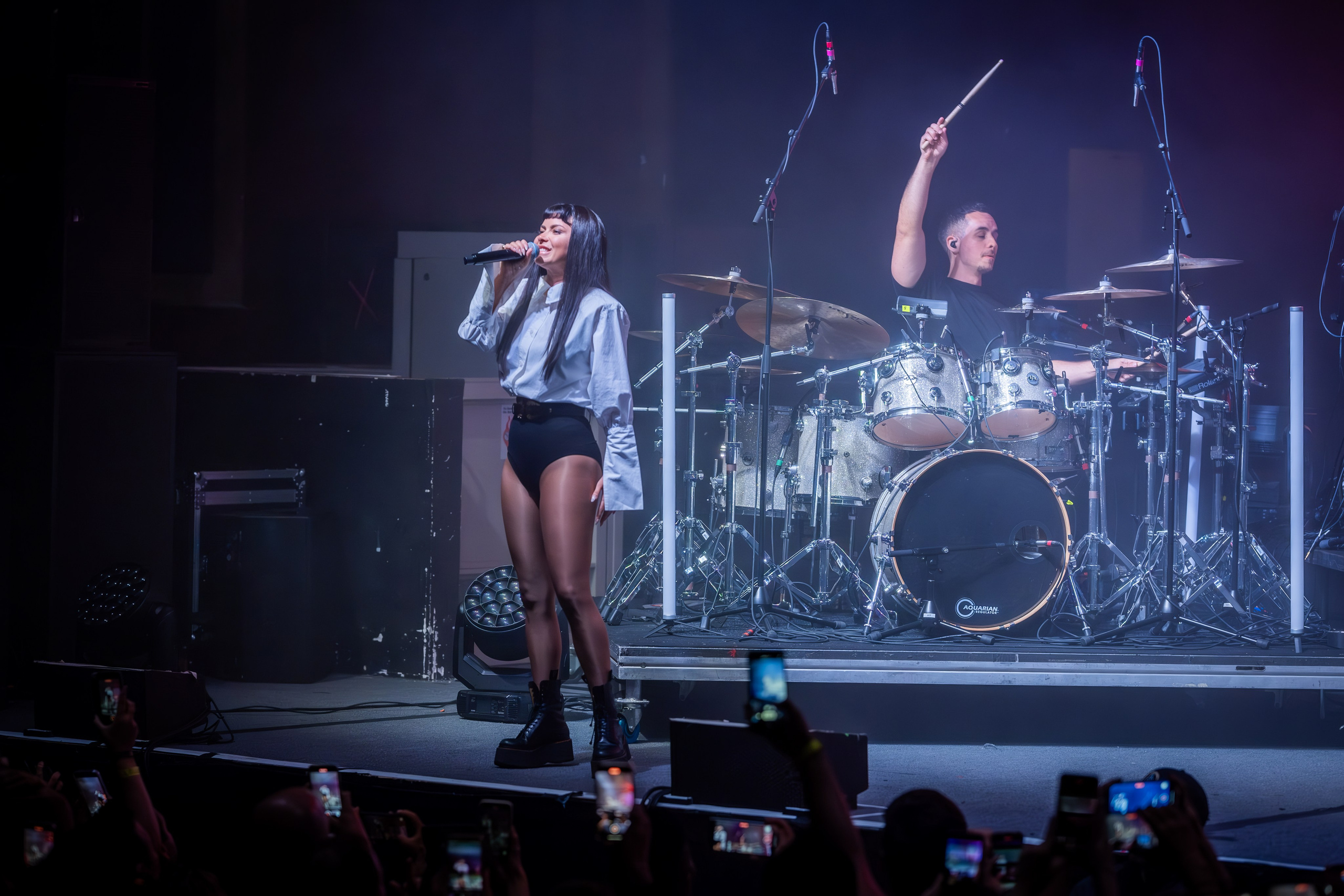 INNA / 2024. Reportage concert portrait photography in the San Francisco Bay Area