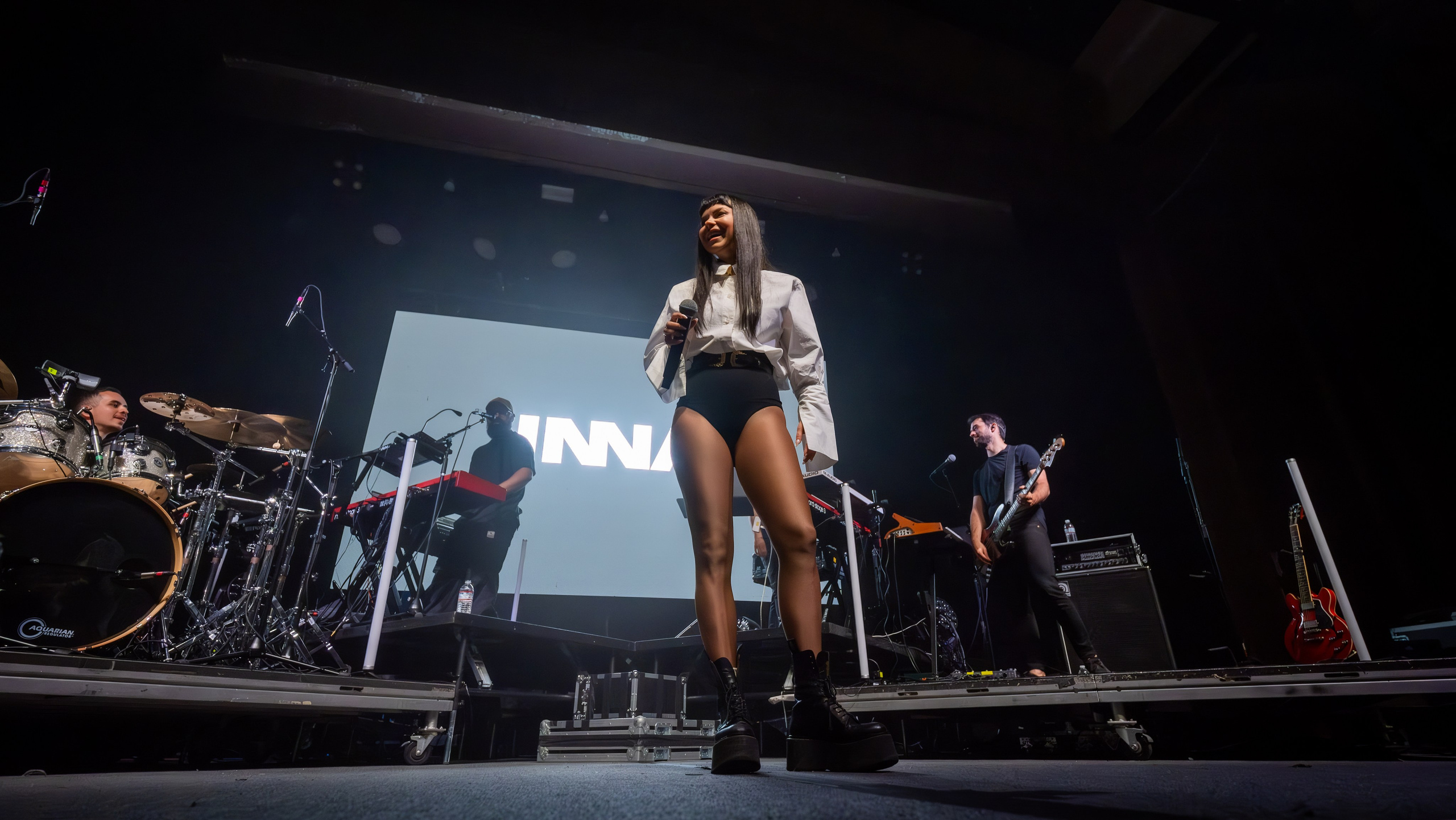 INNA / 2024. Reportage concert portrait photography in the San Francisco Bay Area