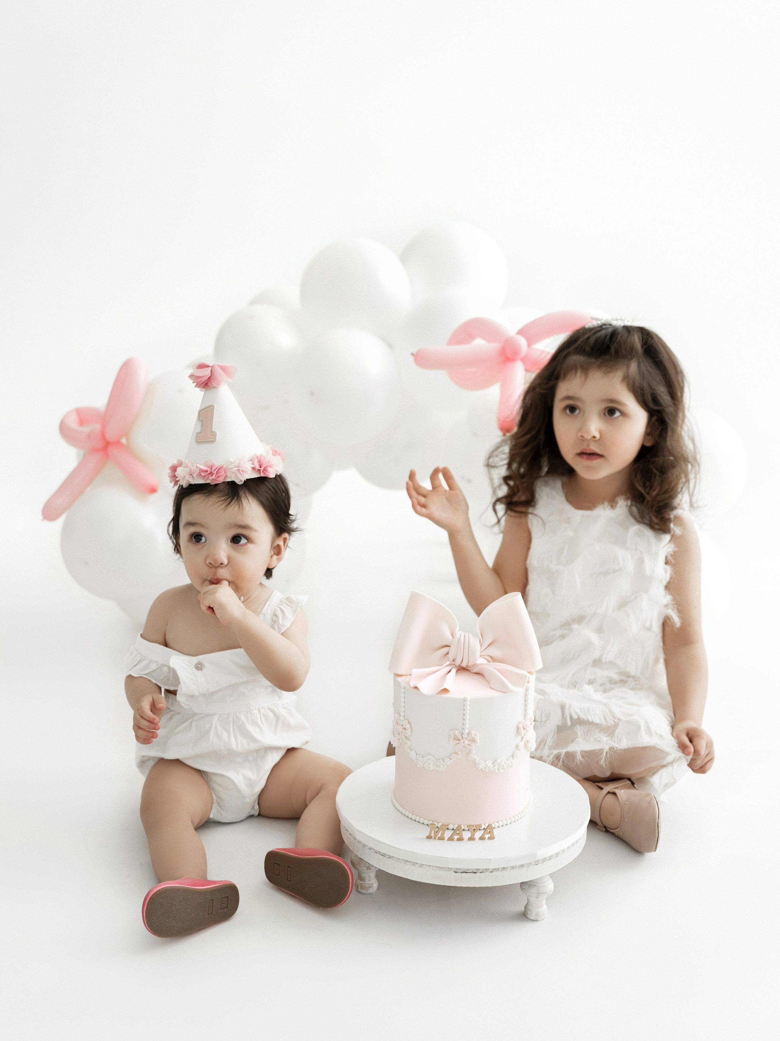 First birthday photoshoot Eva