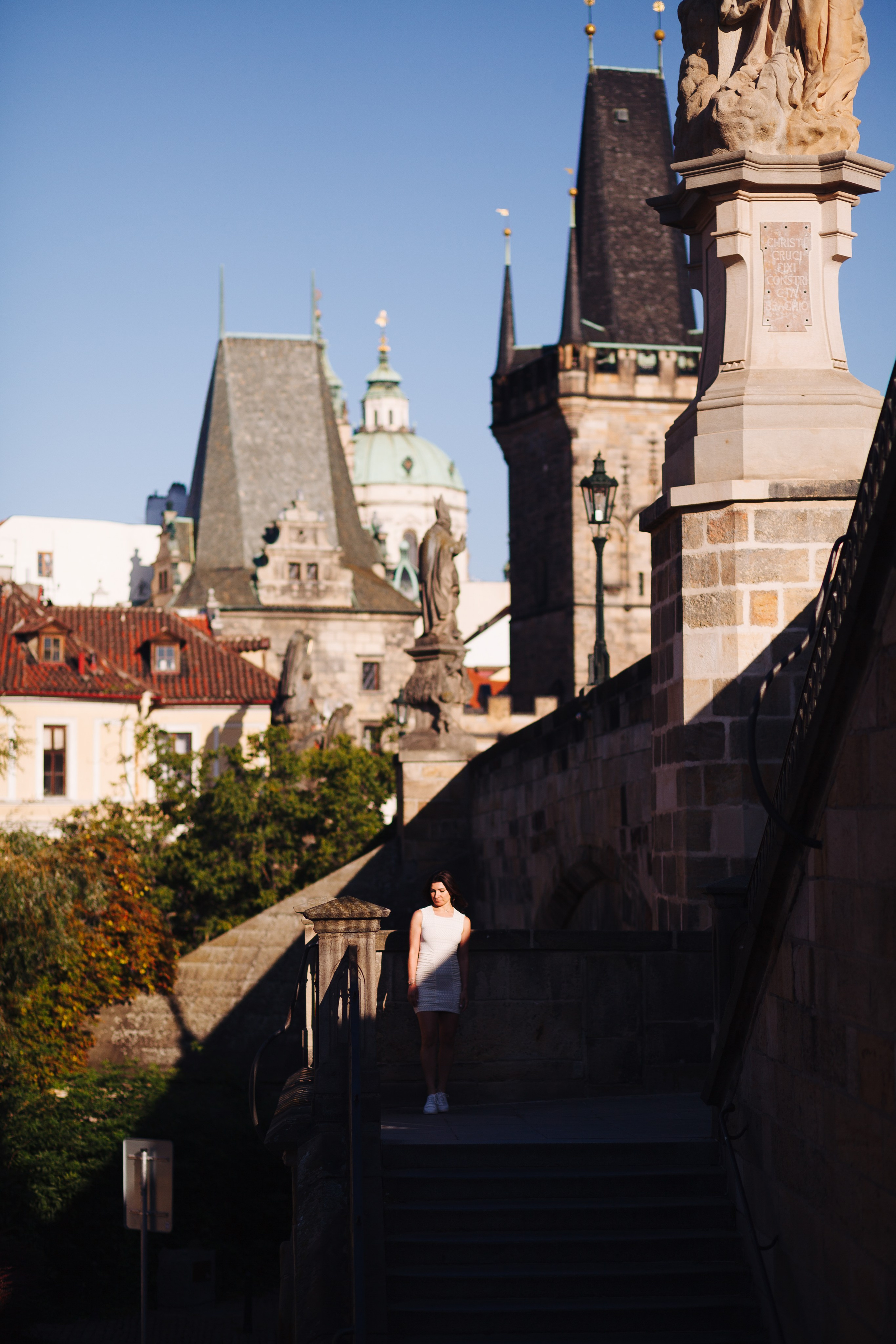 Katrin. Photographer in Prague for tourists
