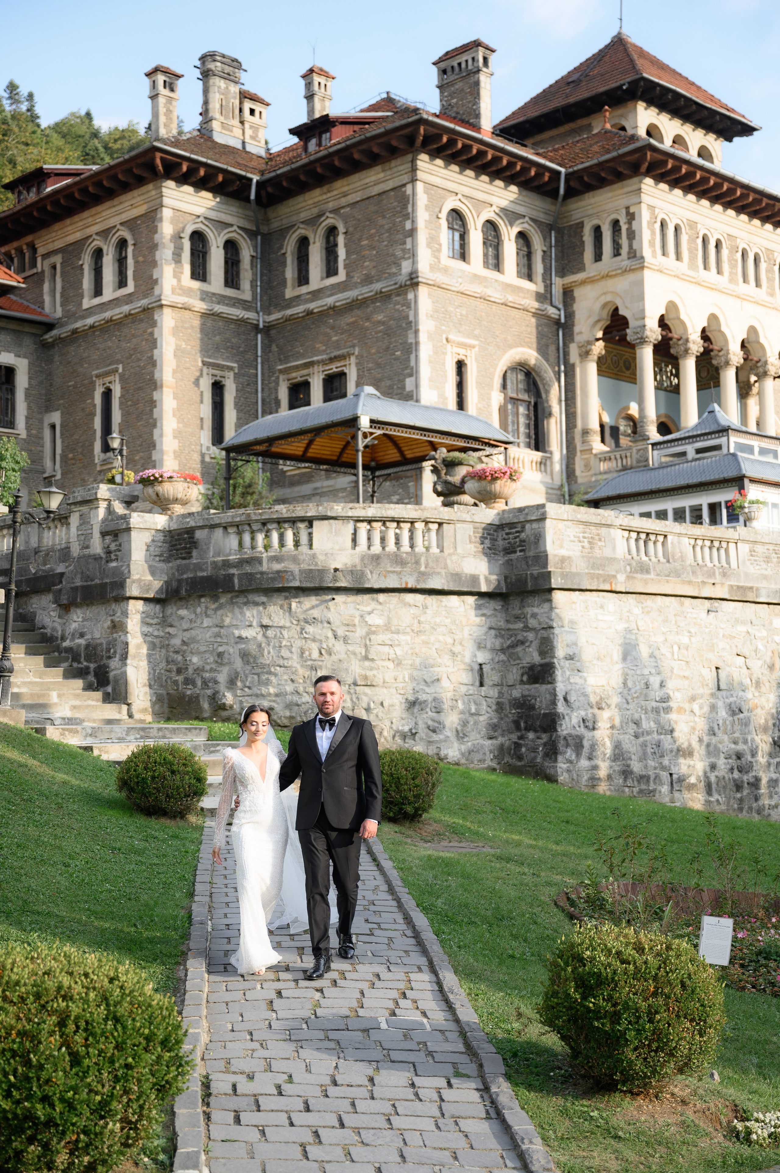 Mălina & Silviu – ședință foto la Castelul Cantacuzino | Fotograf nuntă