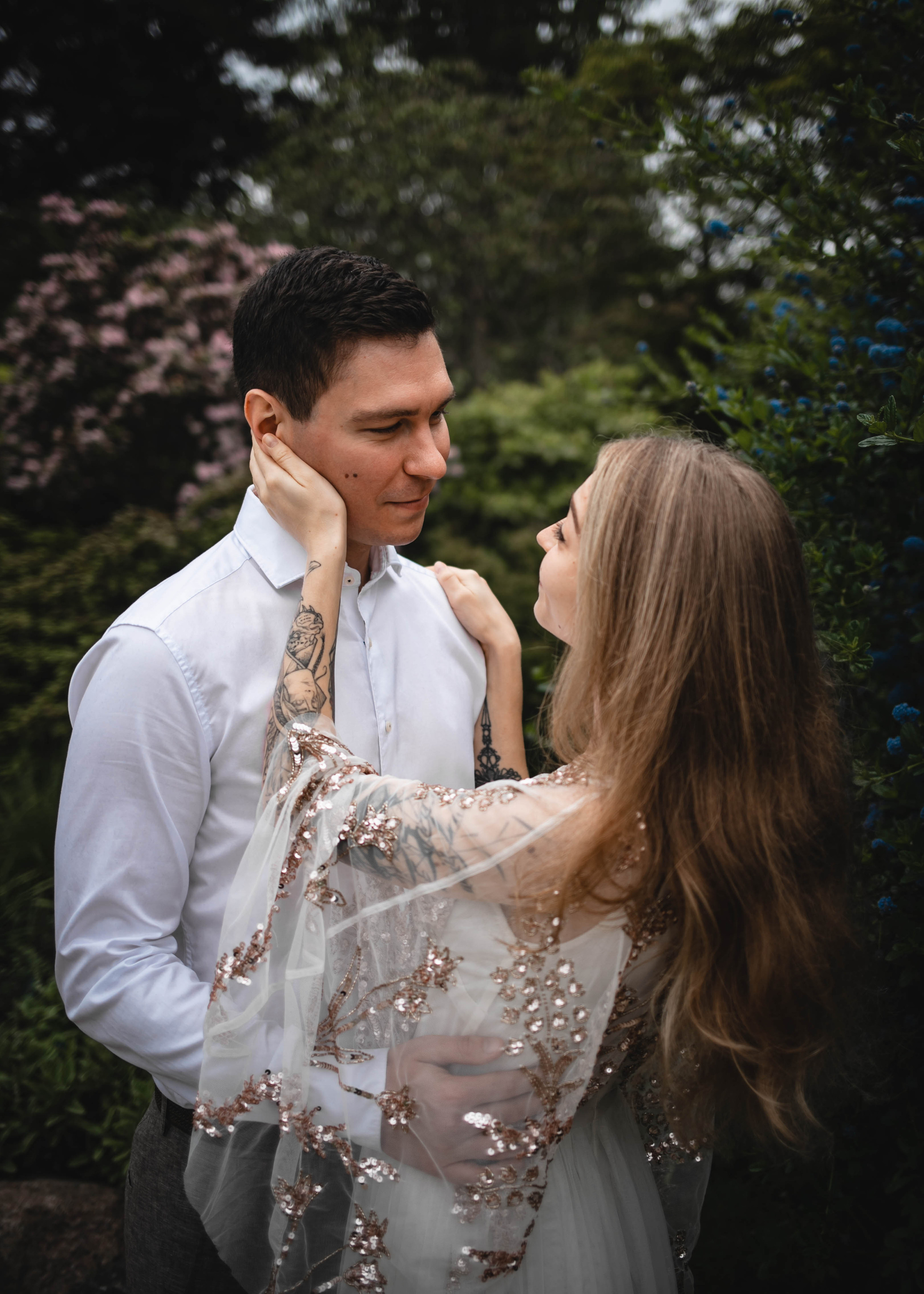 Botanic garden. Professional wedding photographer in Copenhagen, Denmark — Julia Byron