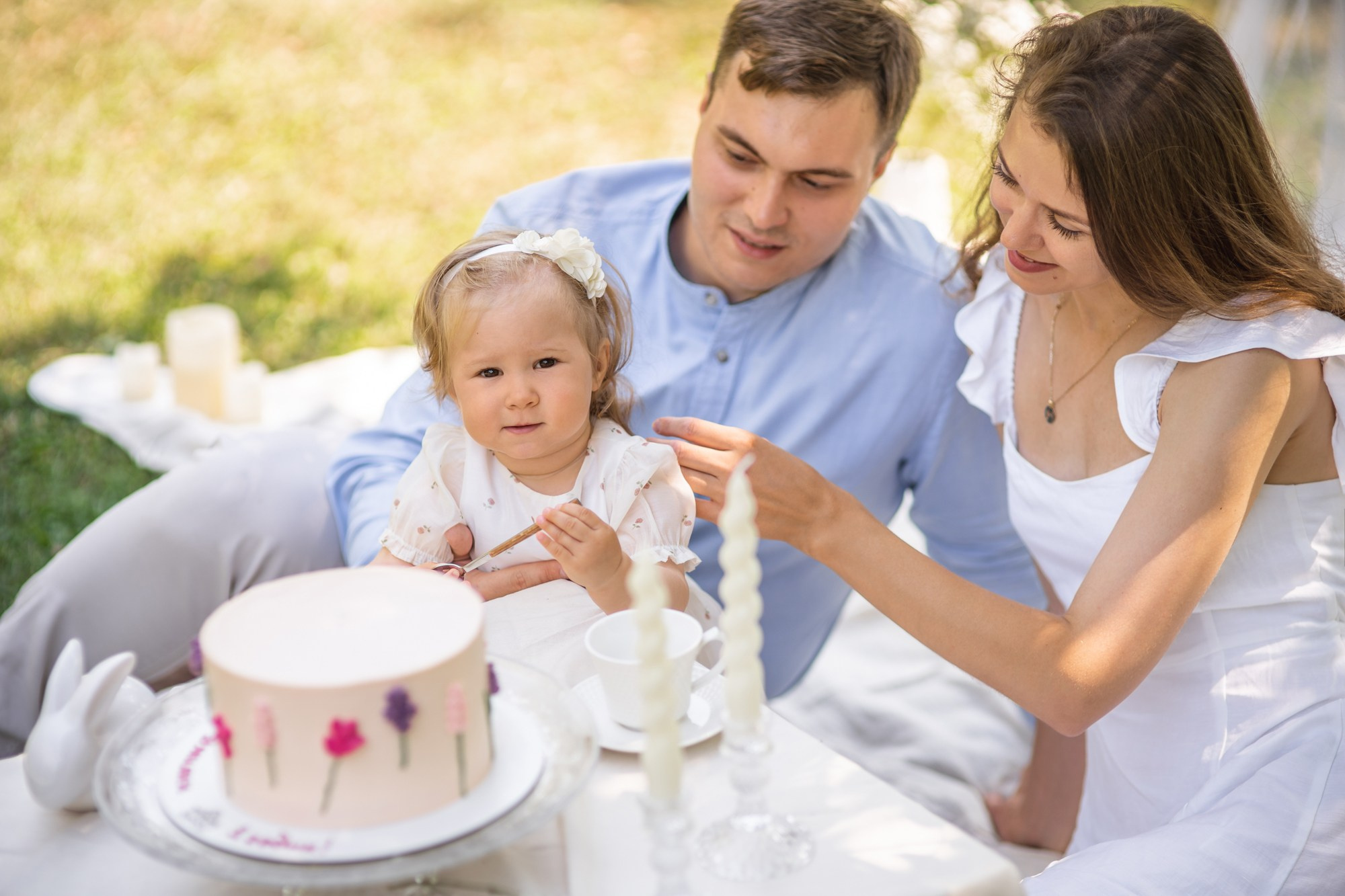 Emilia’s 1 year. Photograph in Bulgaria Katerina Zubkova