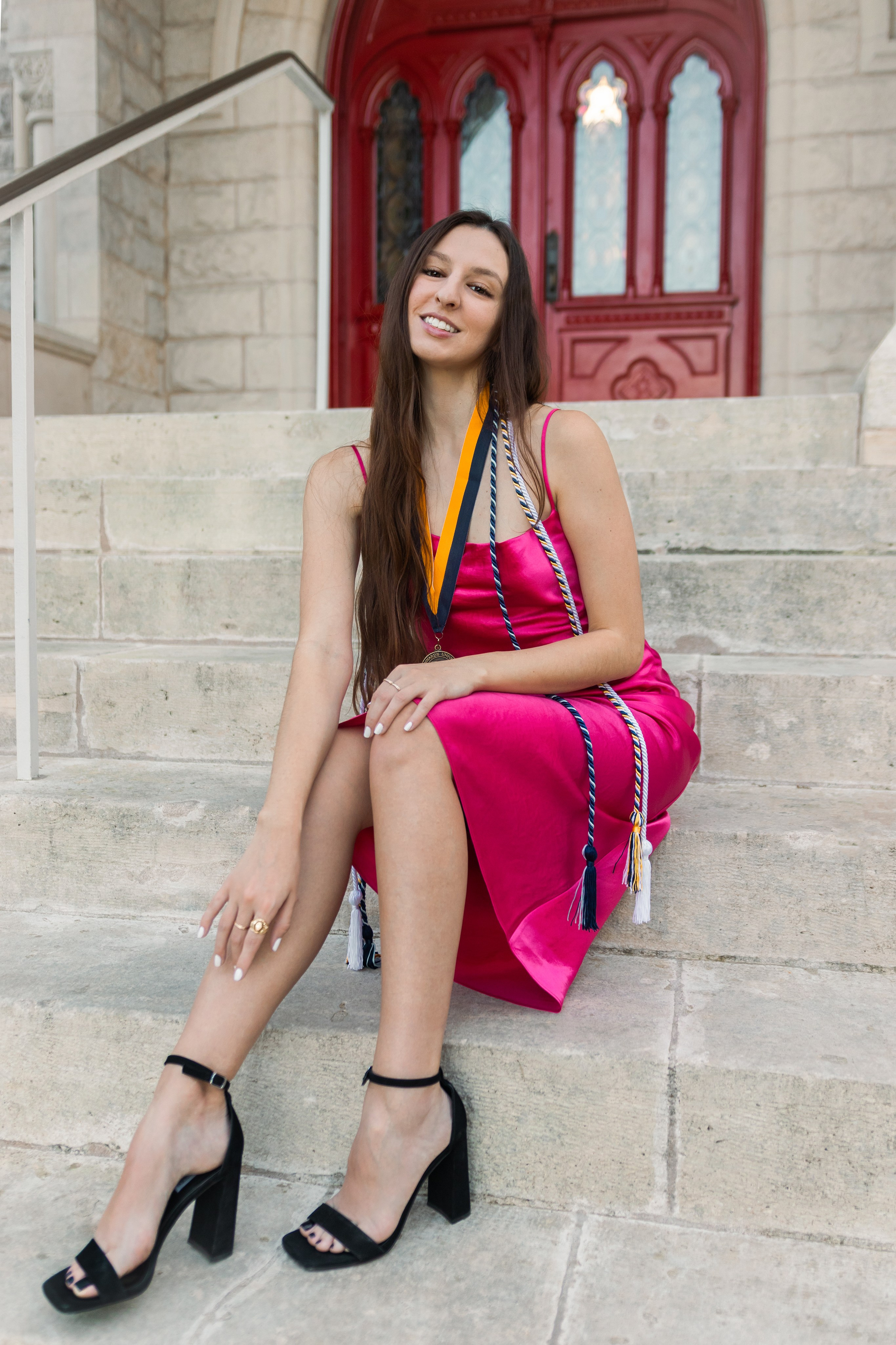 Marisa’s senior photoshoot at St. Edwards University