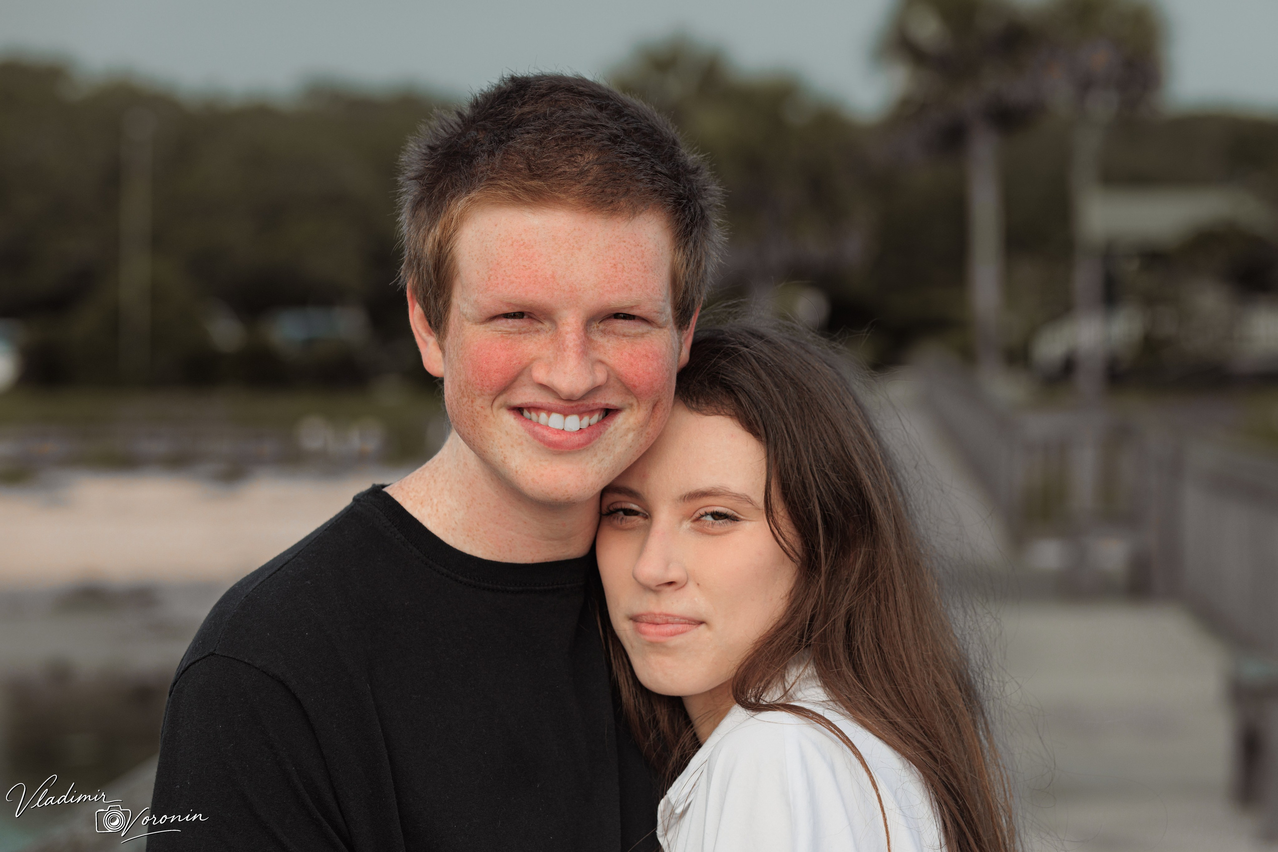 A tender morning by the lighthouse. Photographer St. Augustine