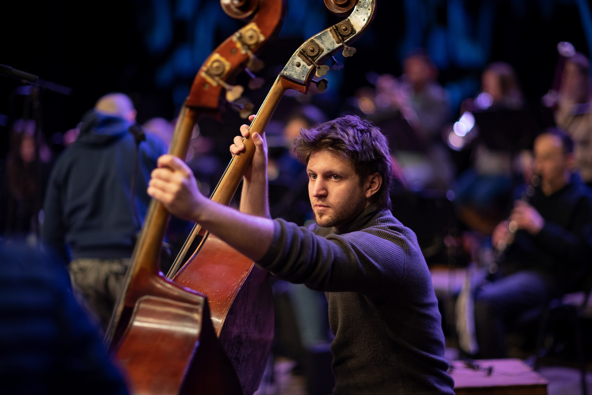 Найджъл Кенеди и Георги Андреев — репетиция и концерт в София, 13.02.2025. Александър Сандев - website