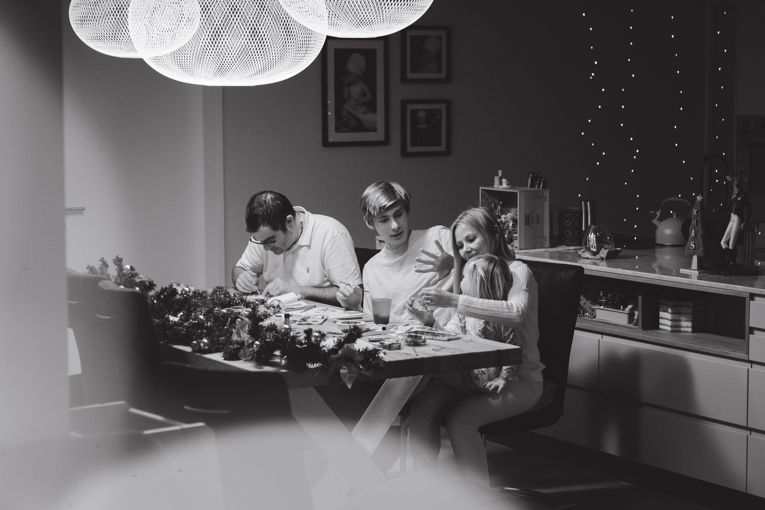 Christmas mood. Family workshop. Family photographer Aargau Zurich