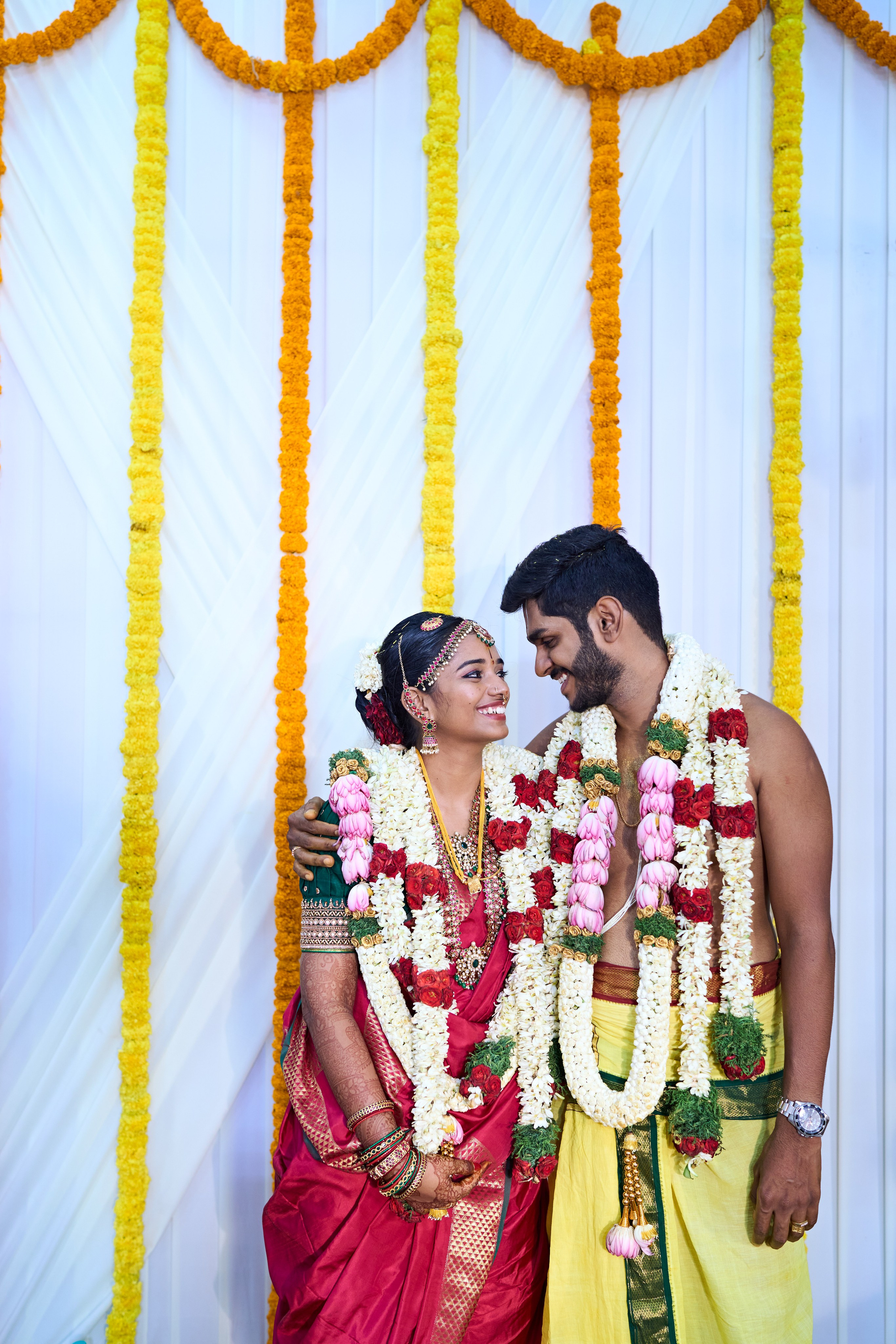 Ananya & Srihari. Menu