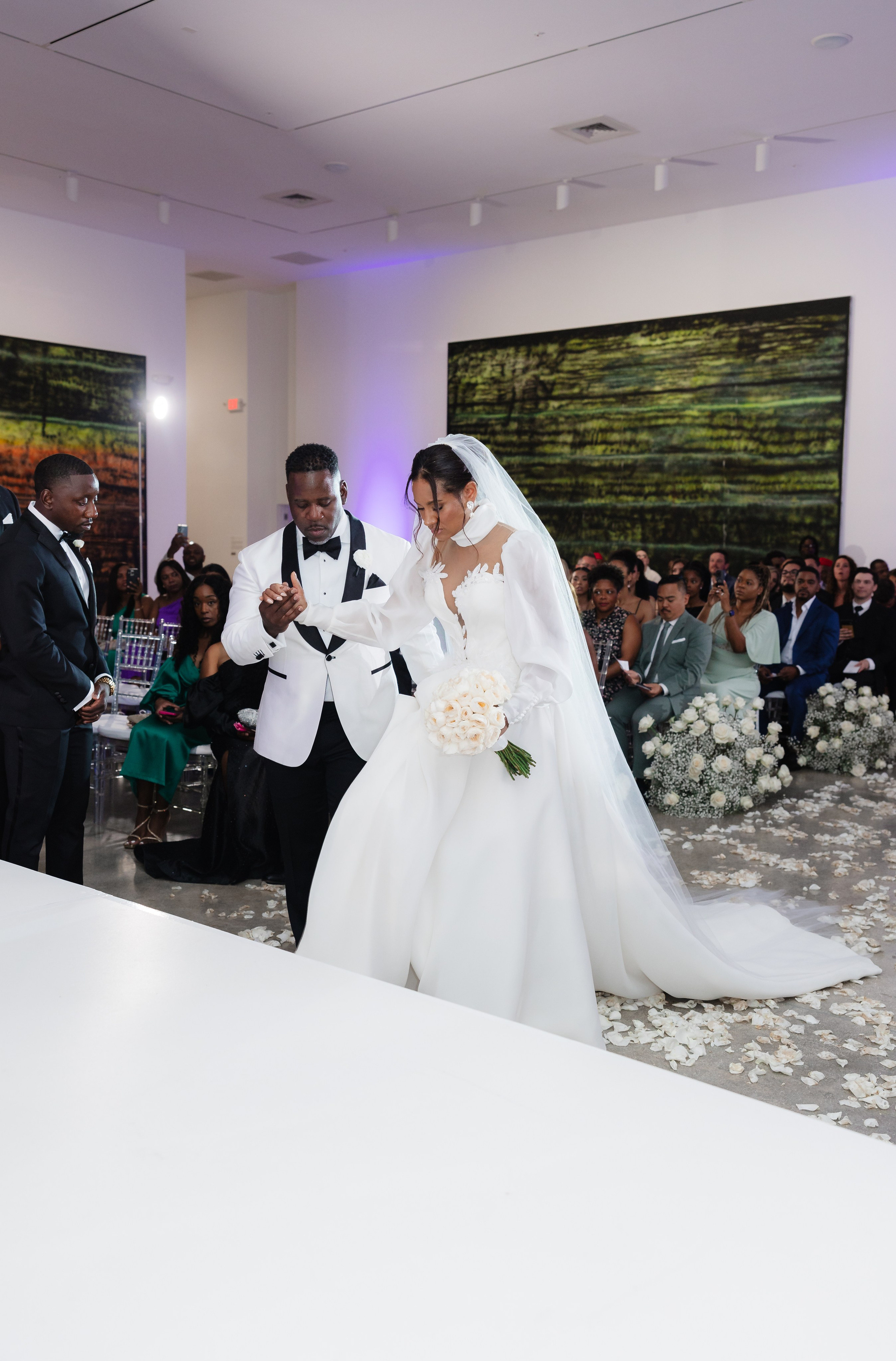 Rosandi & John’s Elegant Wedding at the Rubell Museum. YES I DO PRODUCTION — Wedding photography&videography