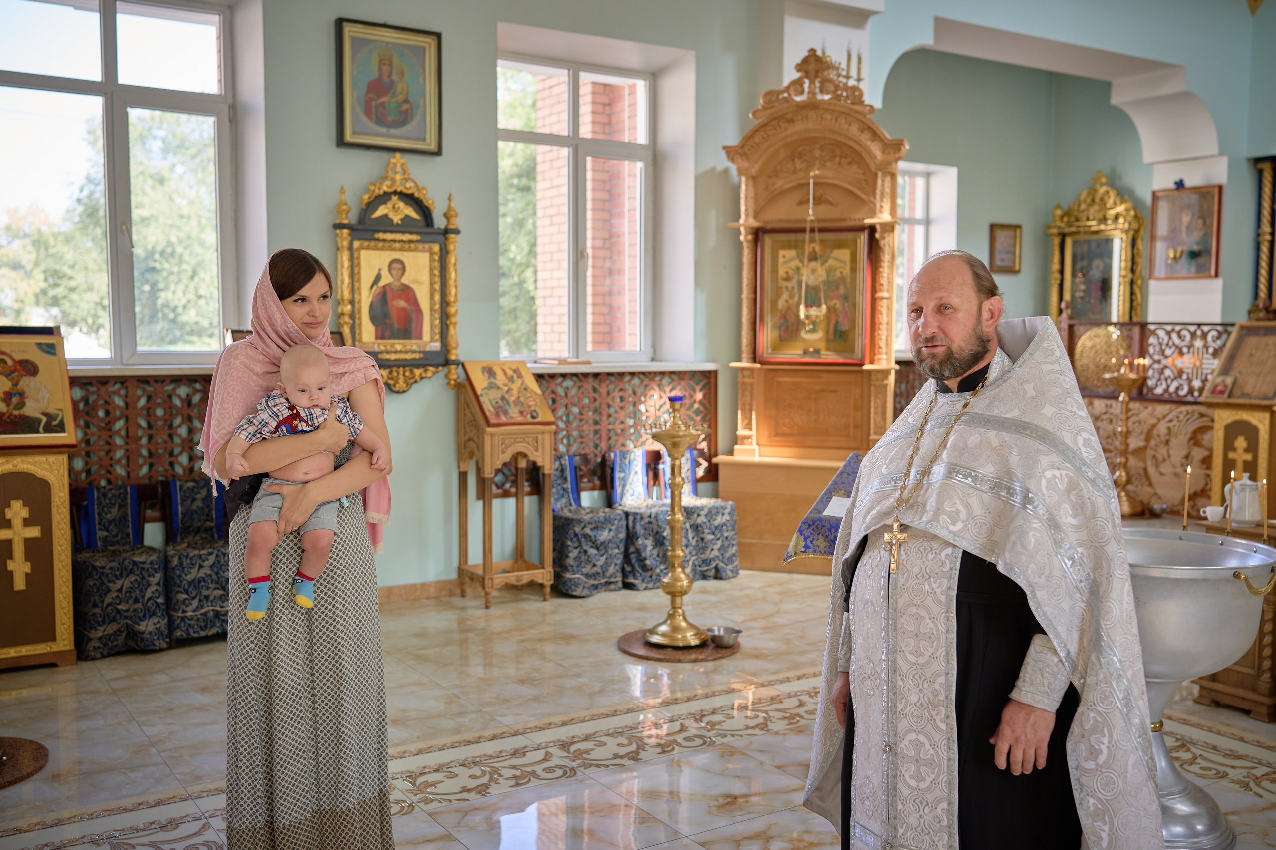 Крещение. Фотограф Вотинов Николай