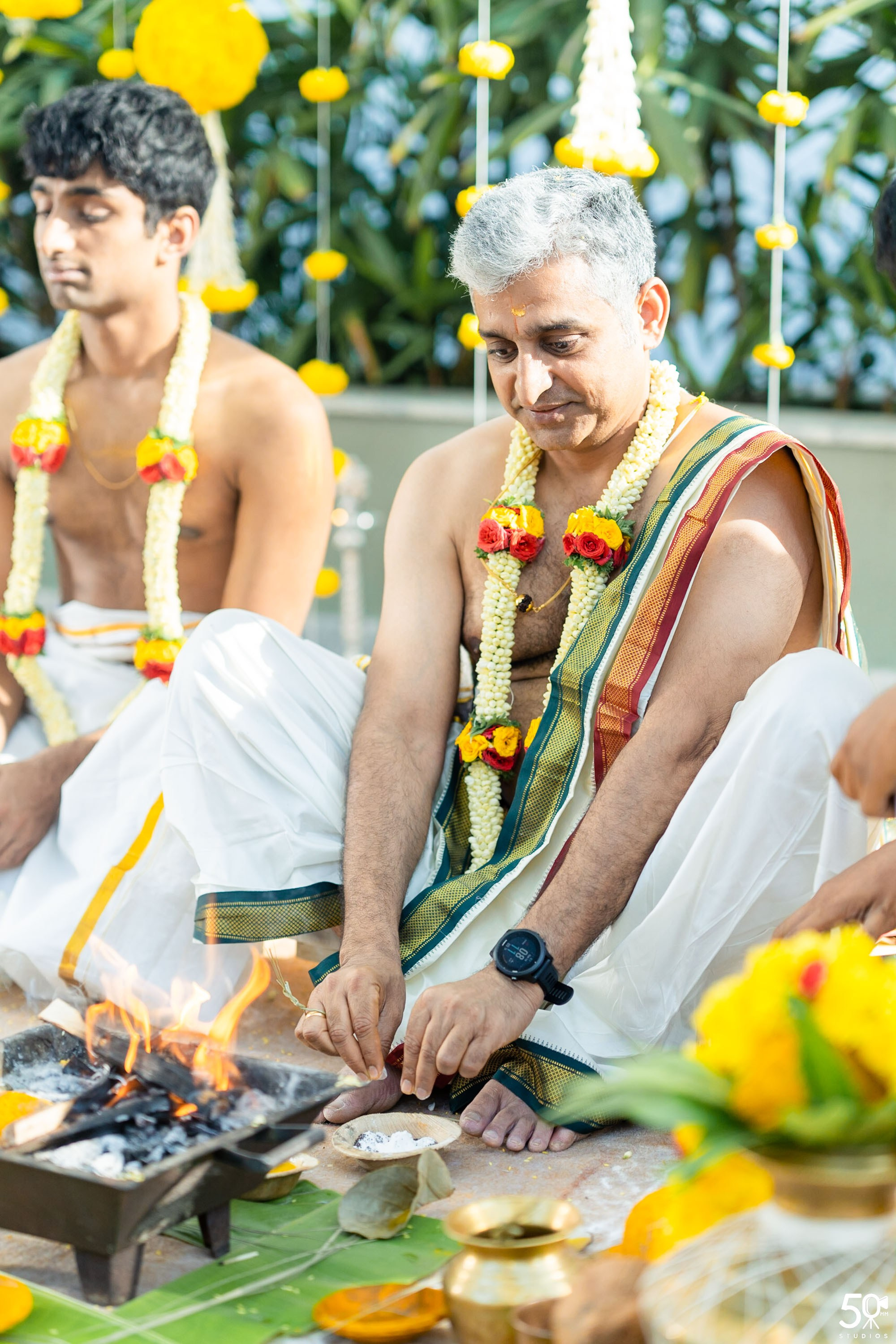 SANJAY AND SAKETH UPANAYANA. 50mm STUDIOS