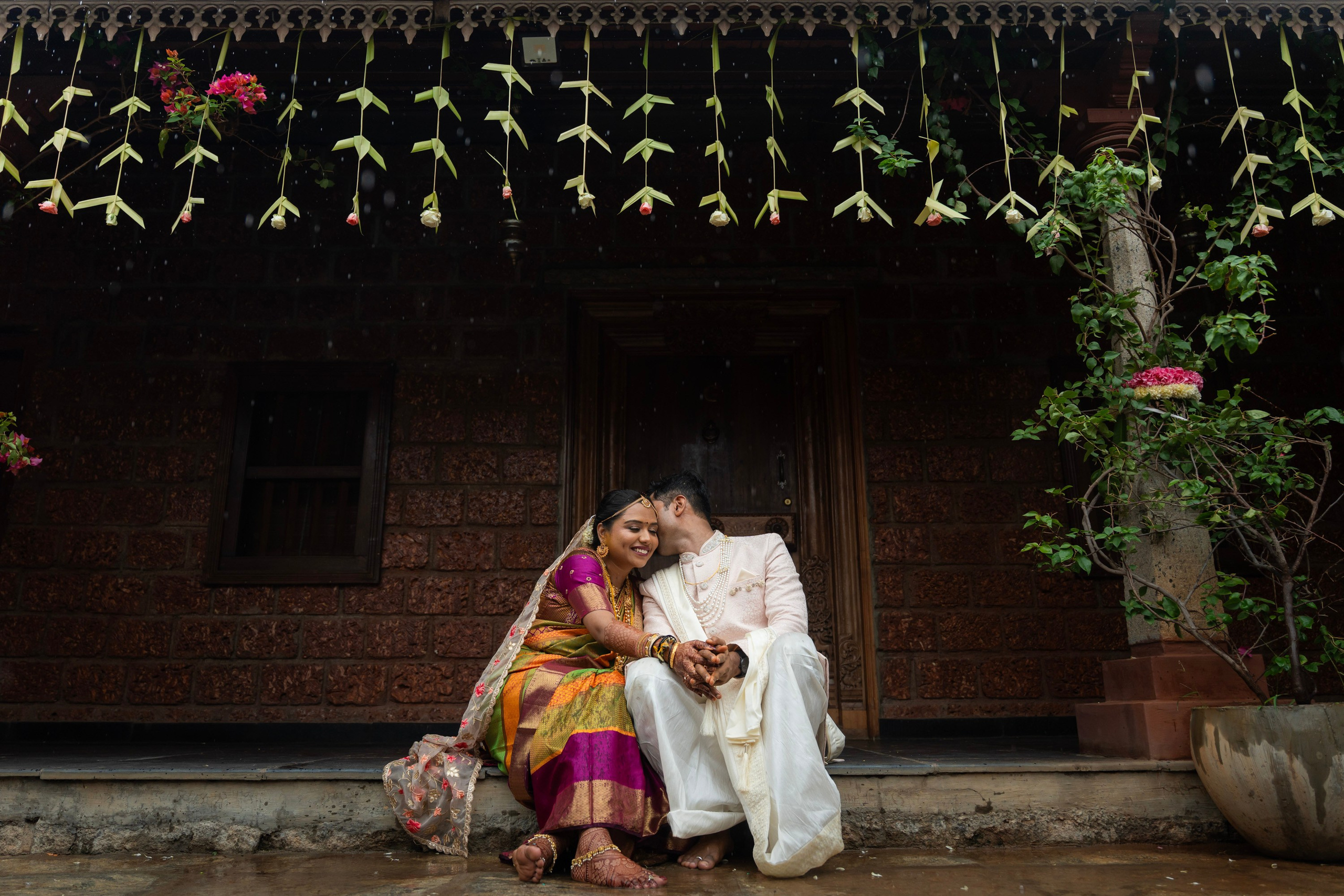 Anupaa & Reuben, Konkani Wedding at The Tharavadu Mane, Bangalore | Truly Yours