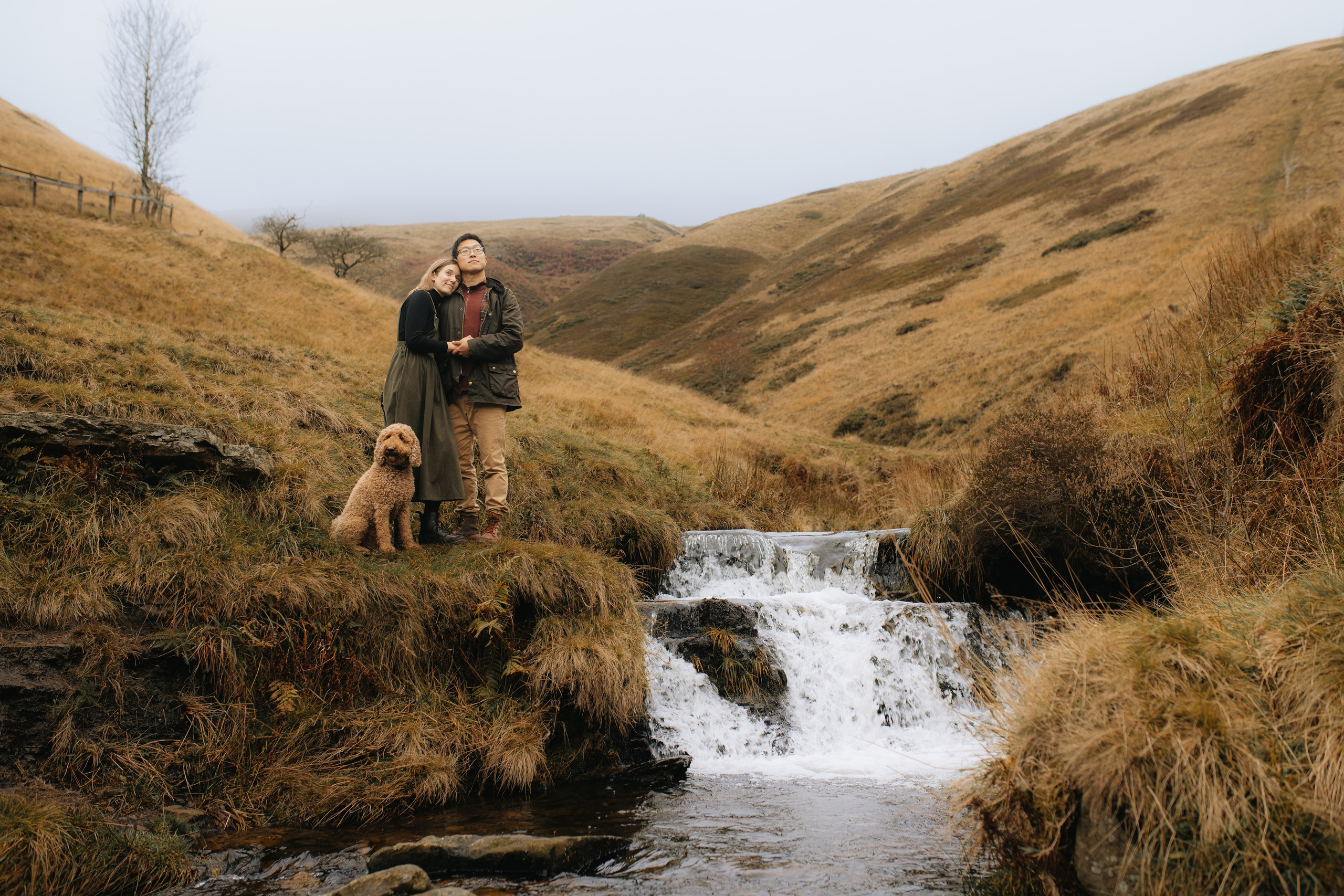 L & C in Peak District. Tania Gandrabur, photographer in West Midlands, England