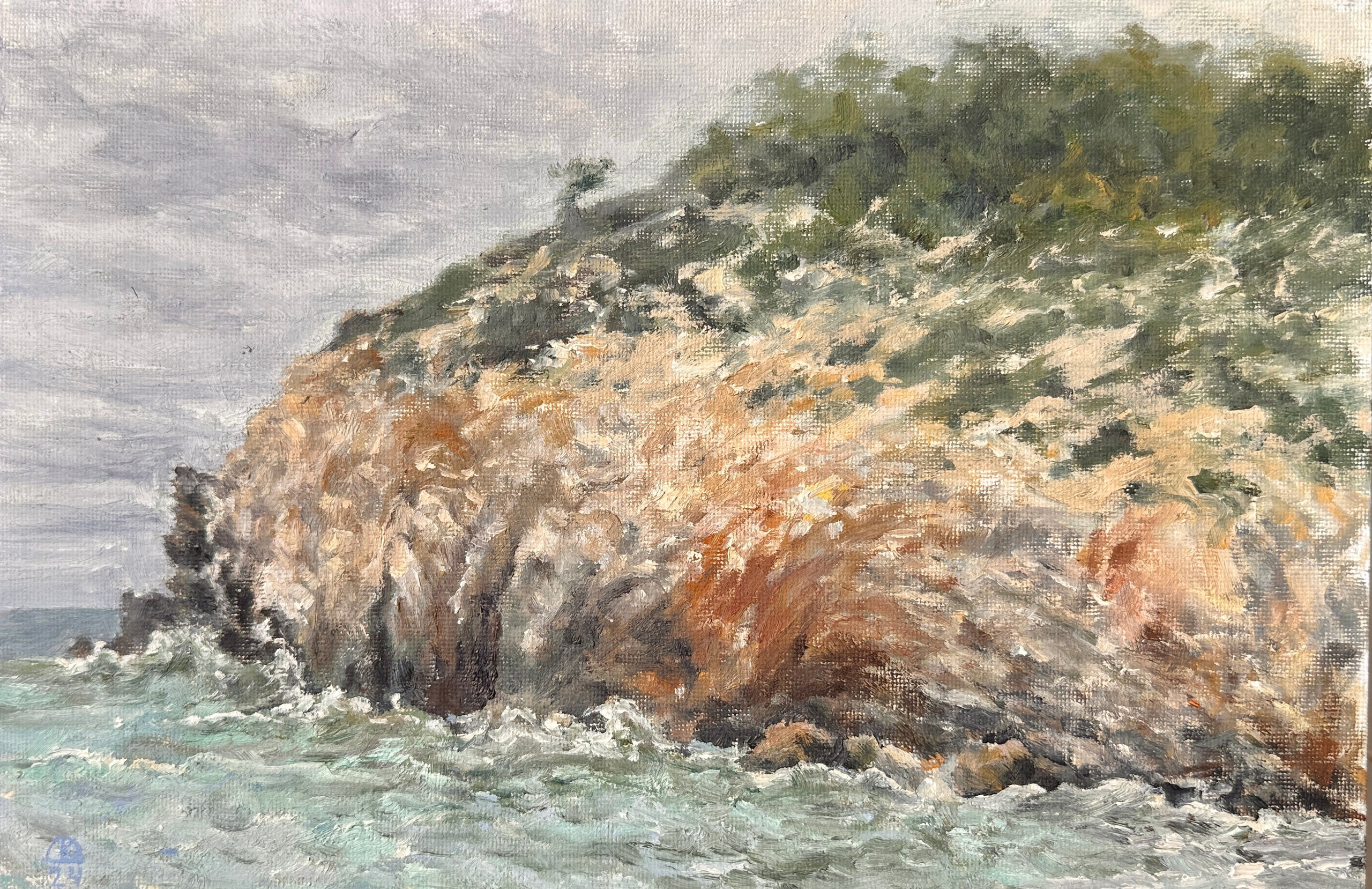 20 X 30, lienzo sobre cartón óleo