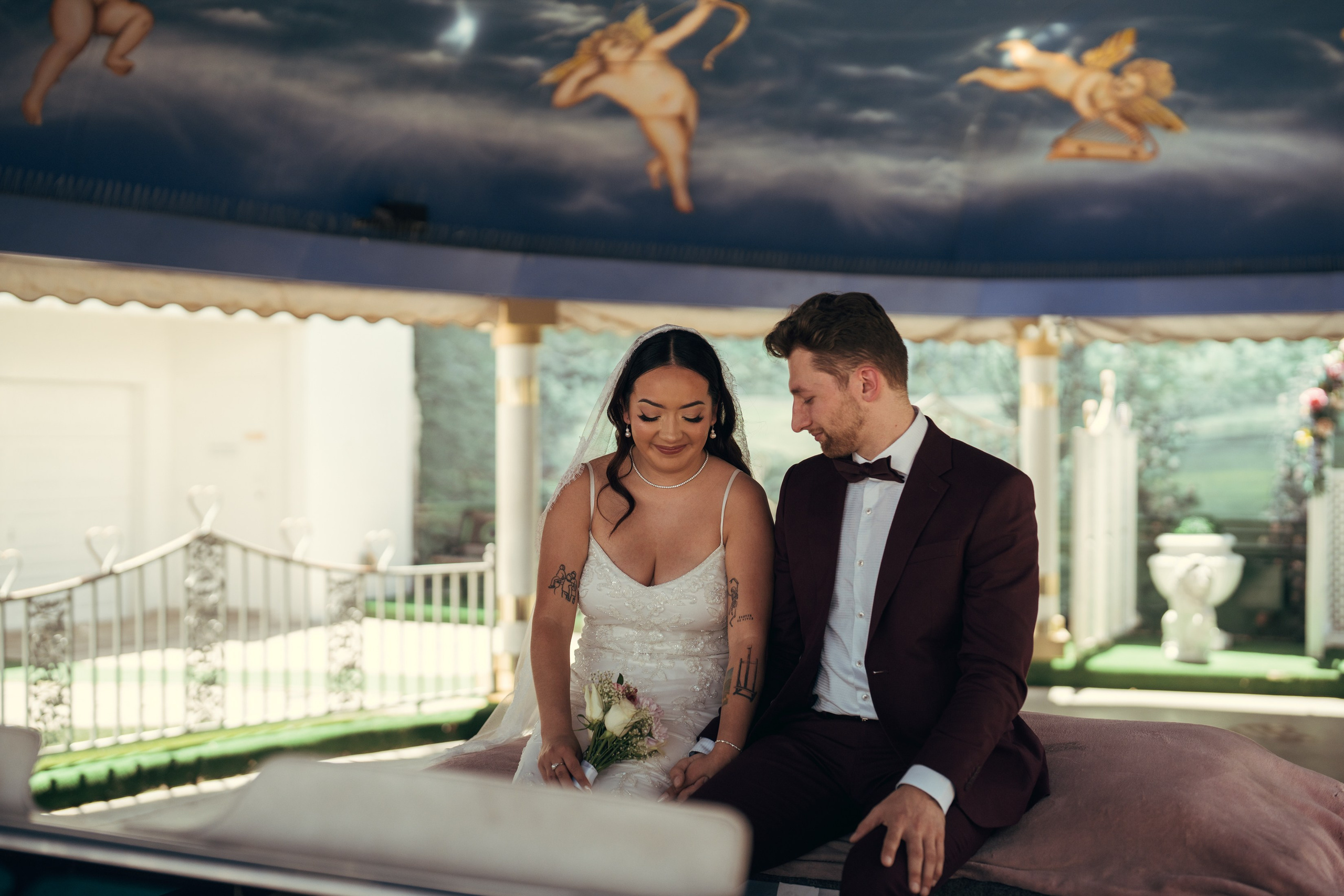 Justin&Sheyla. Wedding & elopement photographer Viktoriya Kravtsov. Las Vegas