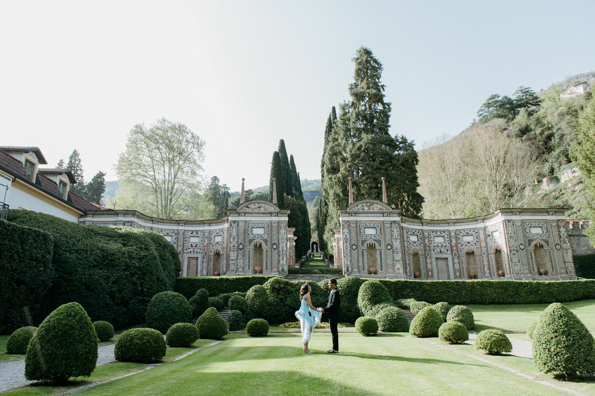Proposal in Villa dEste. Lake Como Photographer — Proposal | Wedding | Elopement