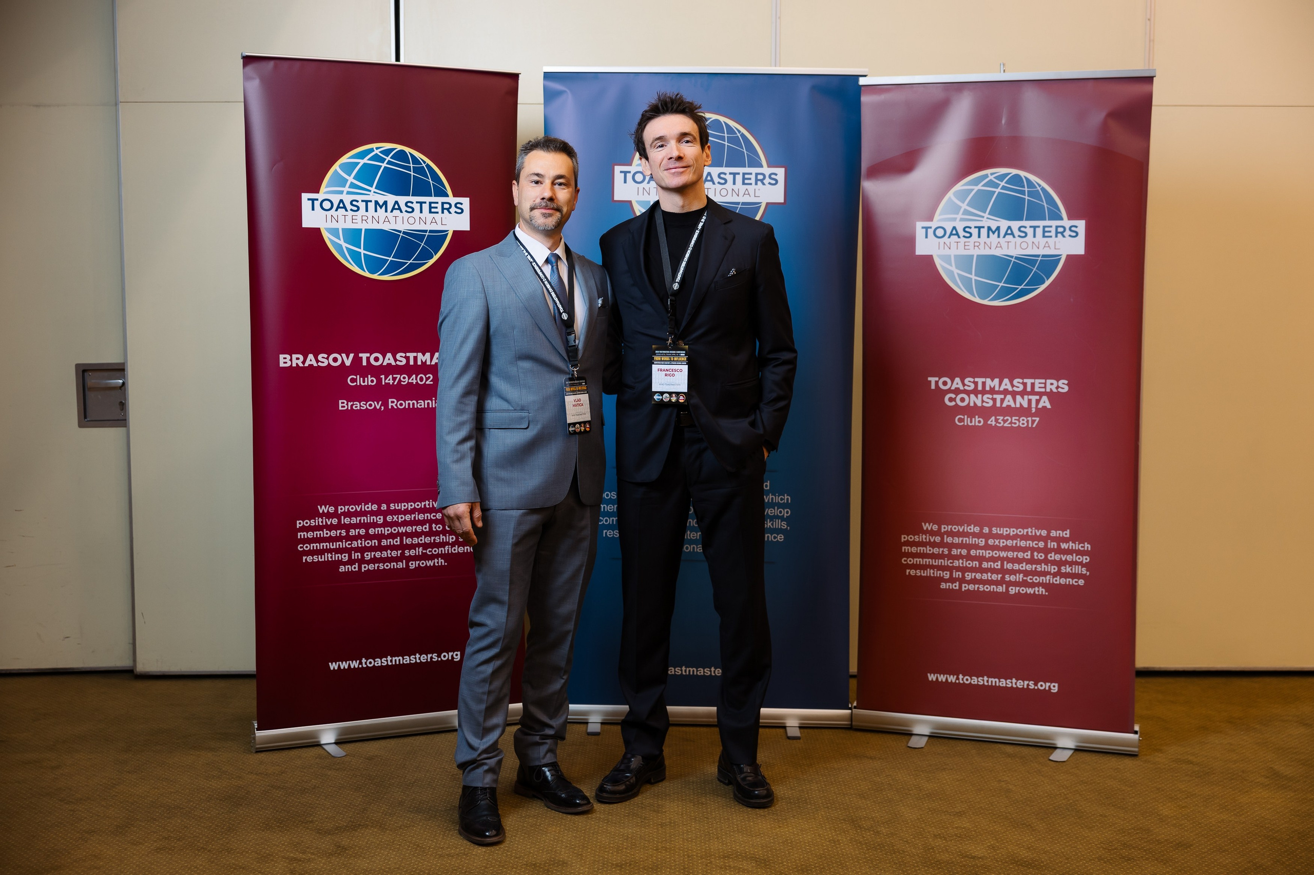 Toastmasters Conference. Marius Ciocan