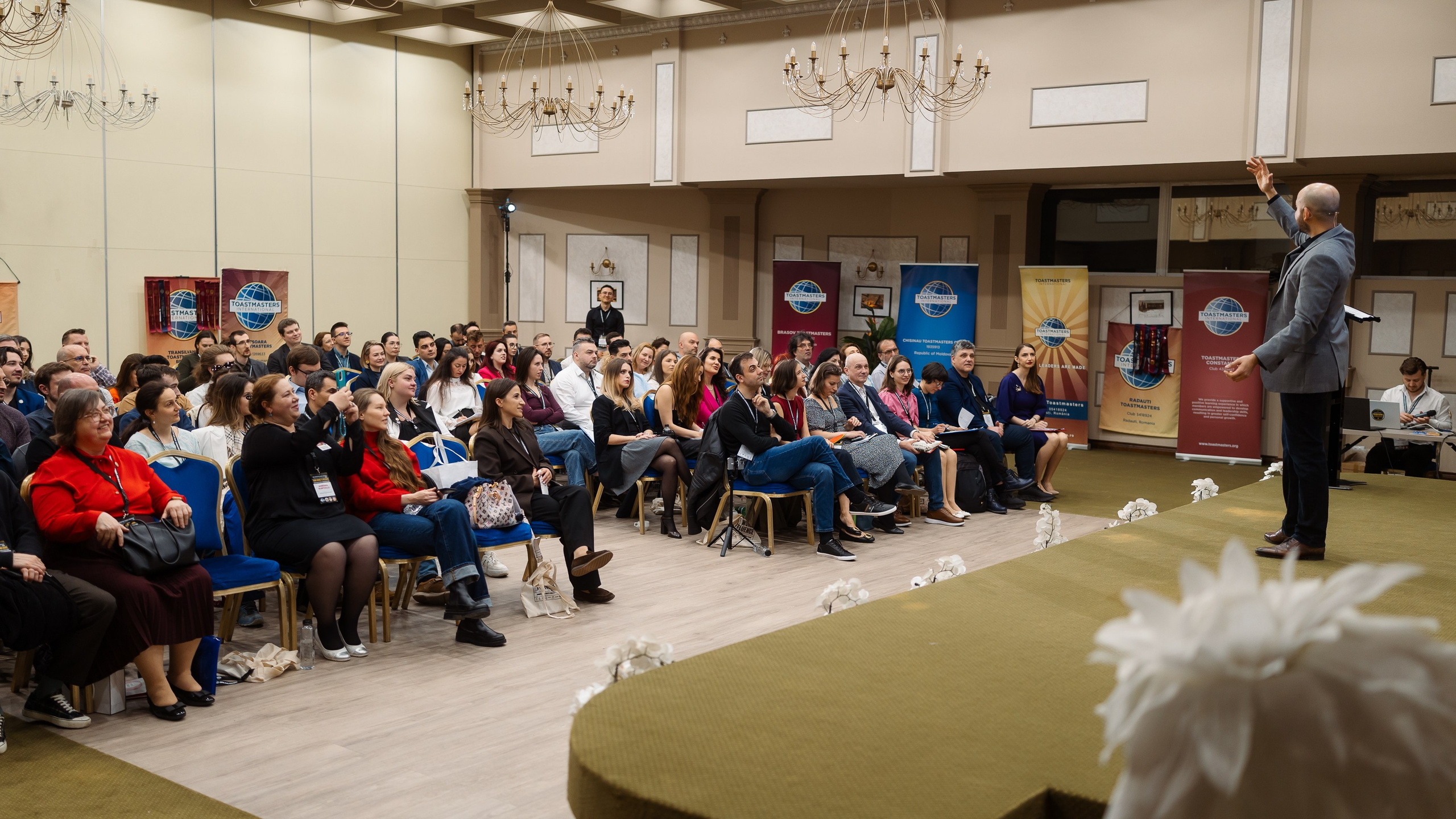 Toastmasters Conference. Marius Ciocan