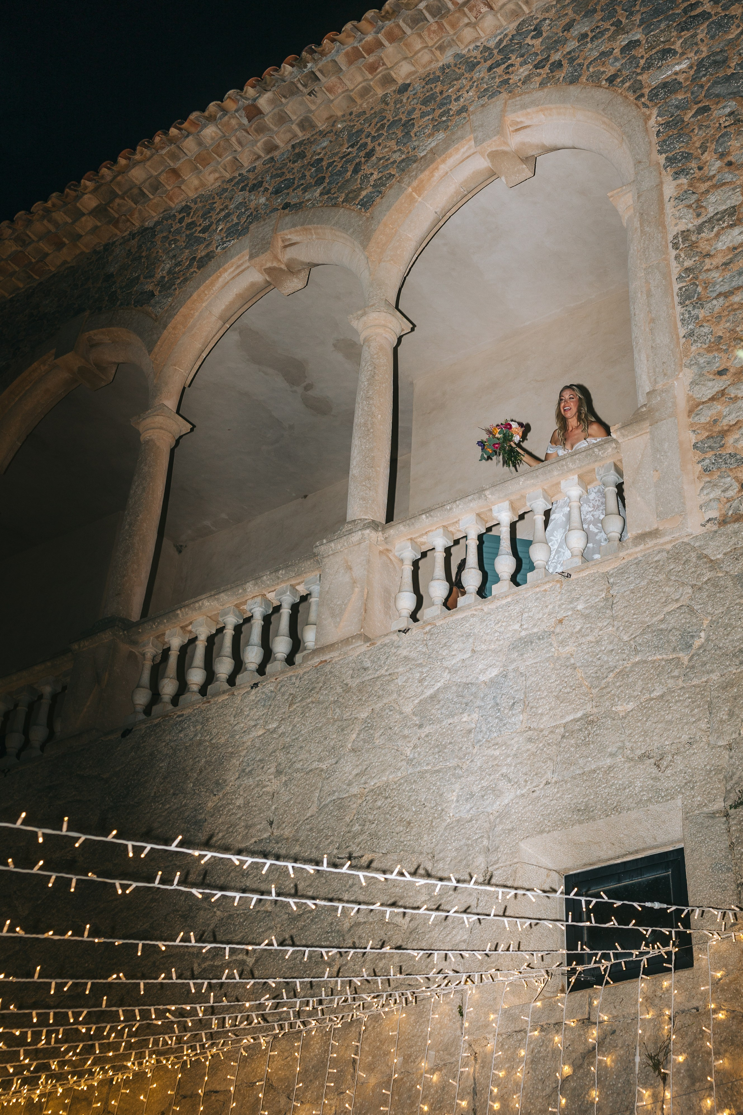 Mallorca venue Son Marroig for this LA Wedding Ceremony. Wedding Celebrant in Mallorca Iban Collin