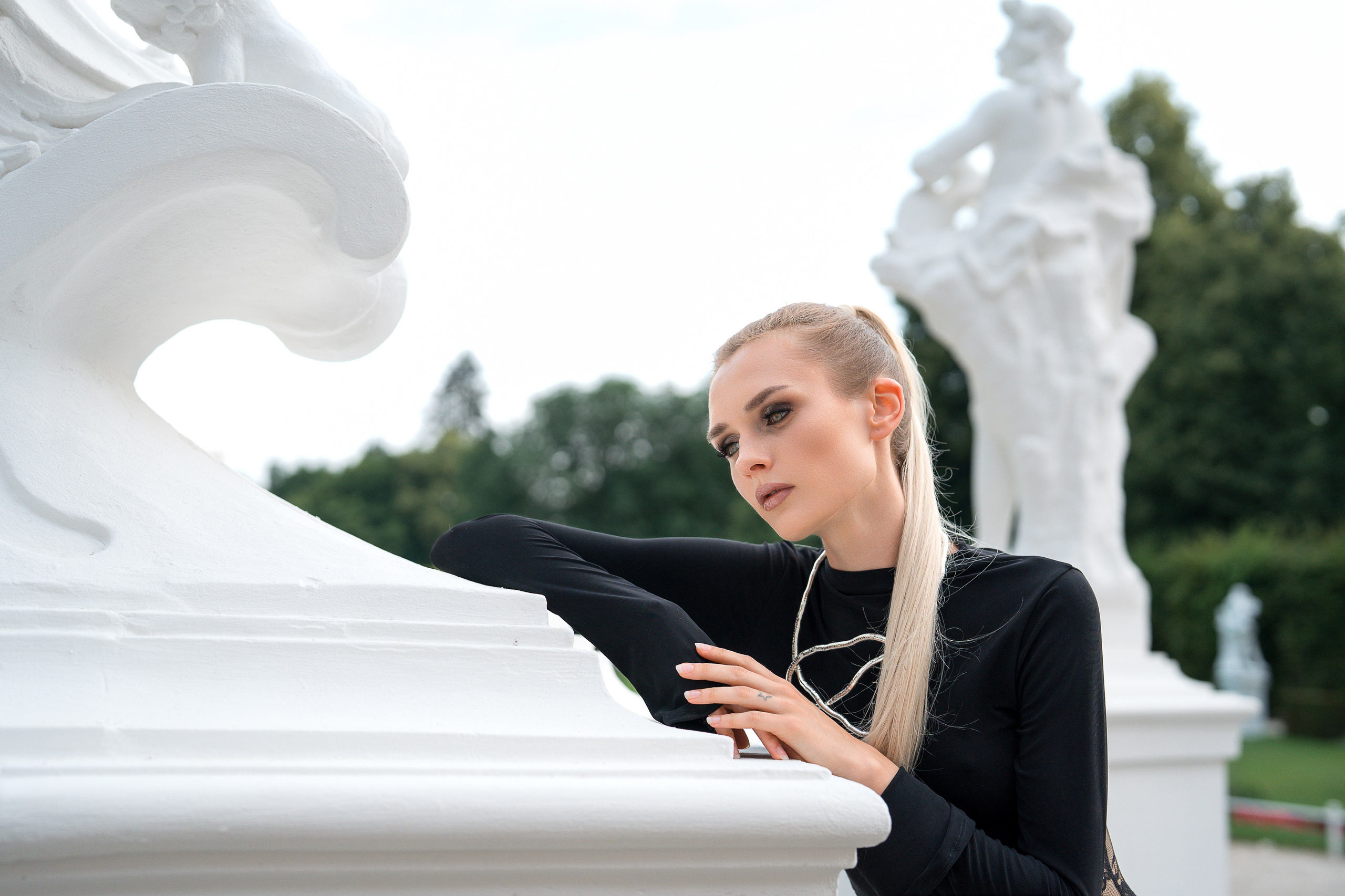Palastgarden. Familien, Portrait und Konzeptualfotografie in Genf, Schweiz