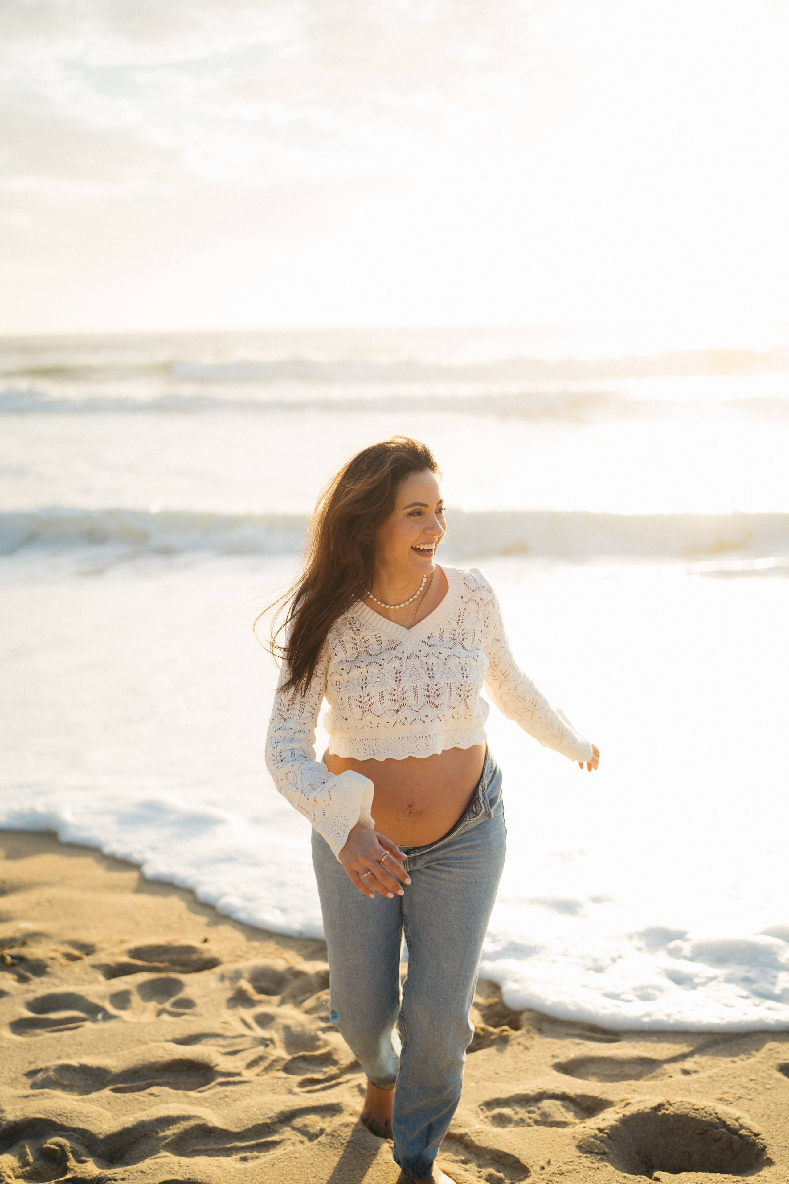 Gizem Maternity Session at Half Moon Bay. Soulo Photography | San Francisco Bay Area Based Photographer