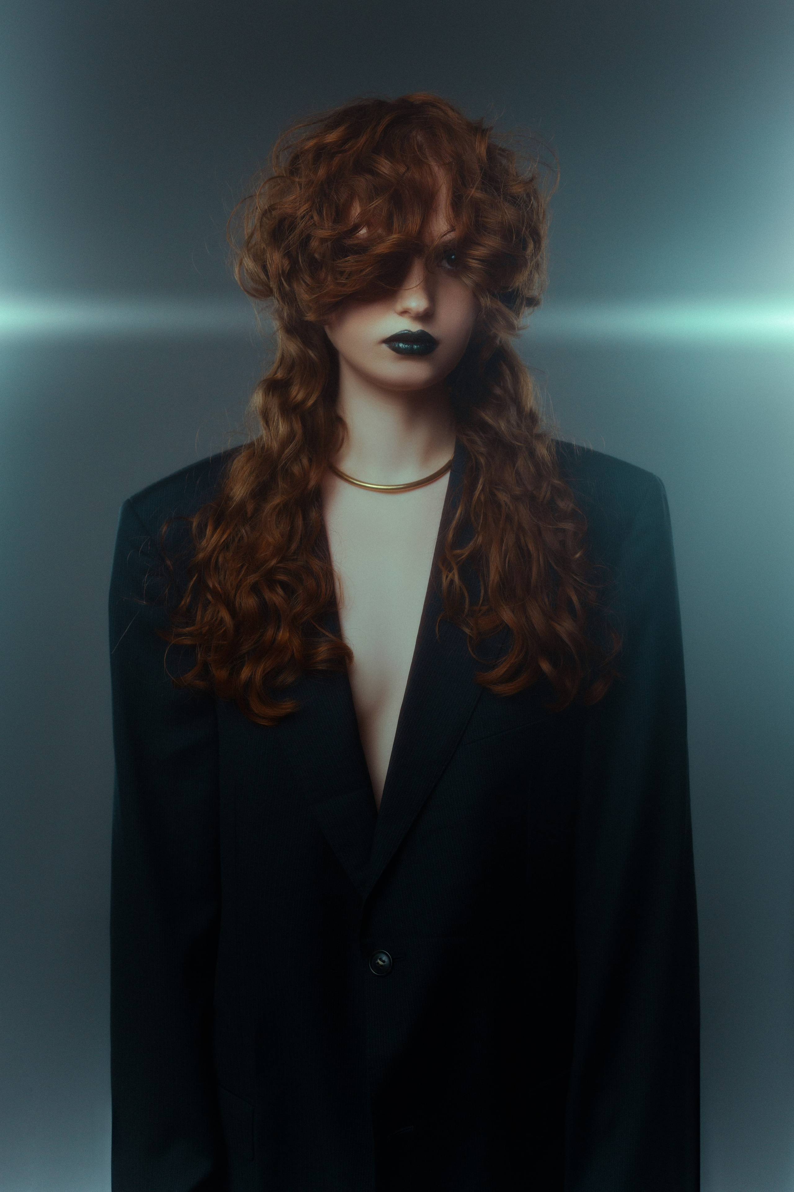 Fiery. Project hair for Davines. Sasha Veideman Photo
