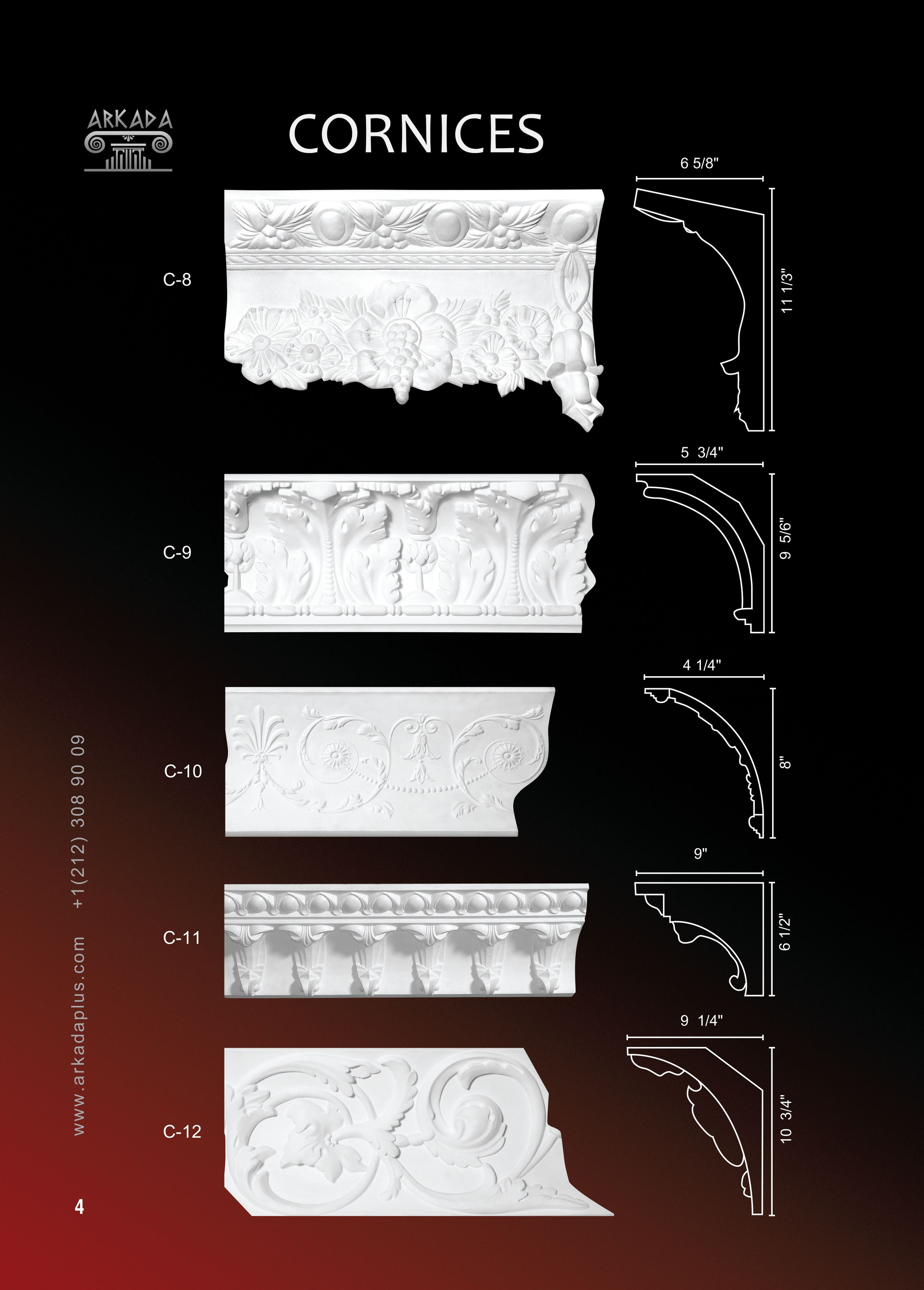 Crown Molding. Plaster molding
