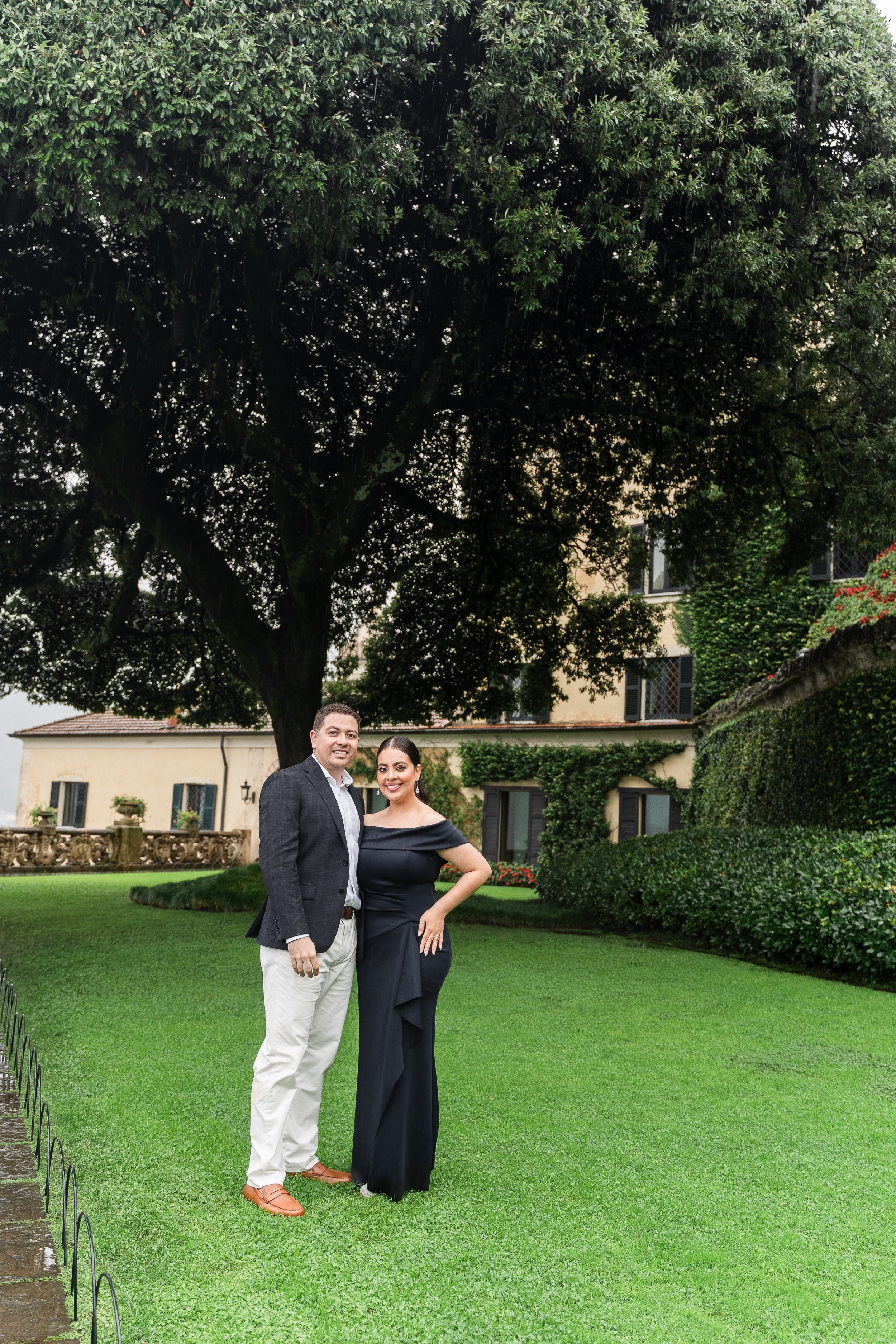Villa Balbianello Engagement Photoshoot. Proposal Photographer in Lake Como