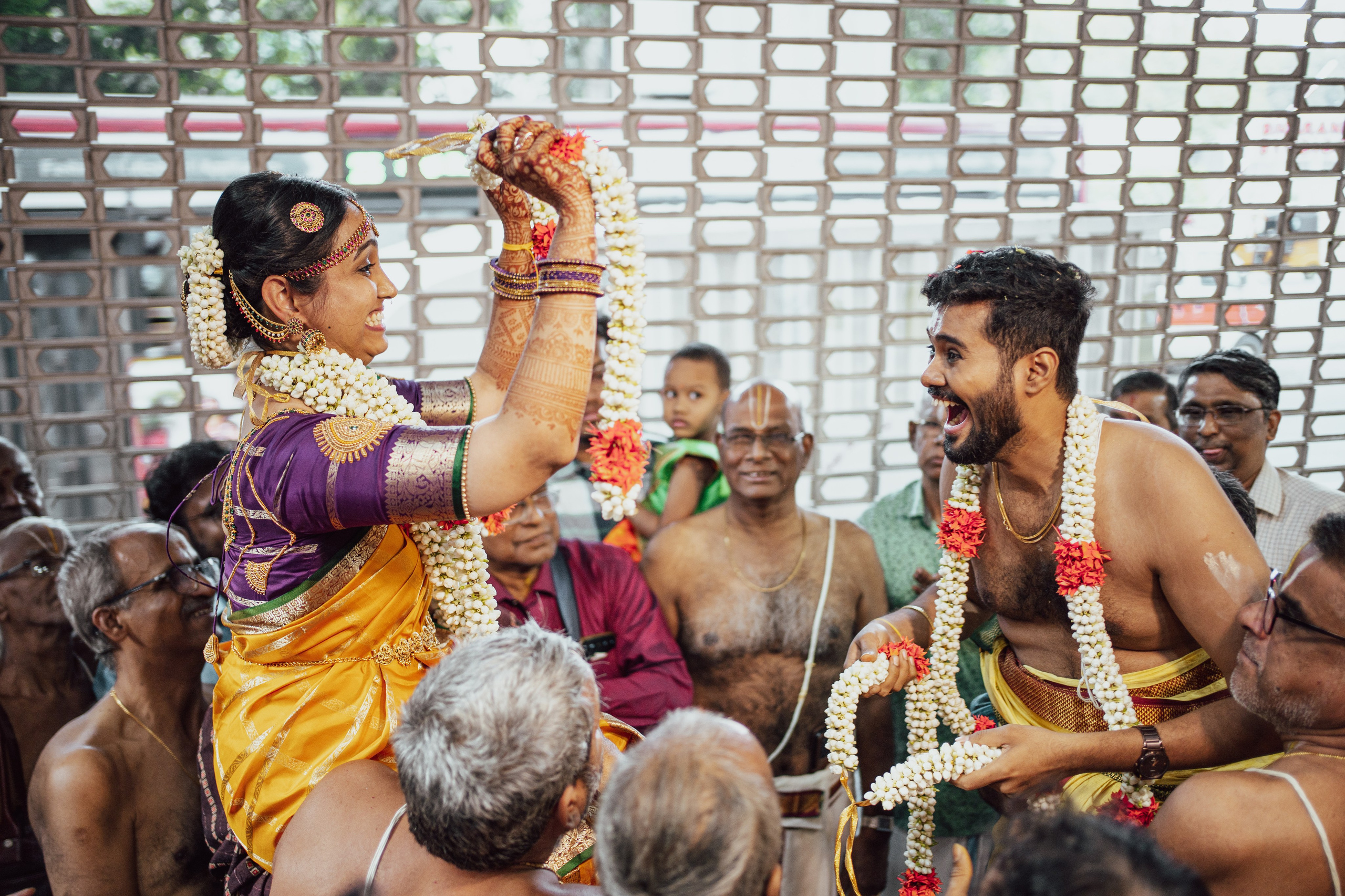 Shamika & Aravind. Menu