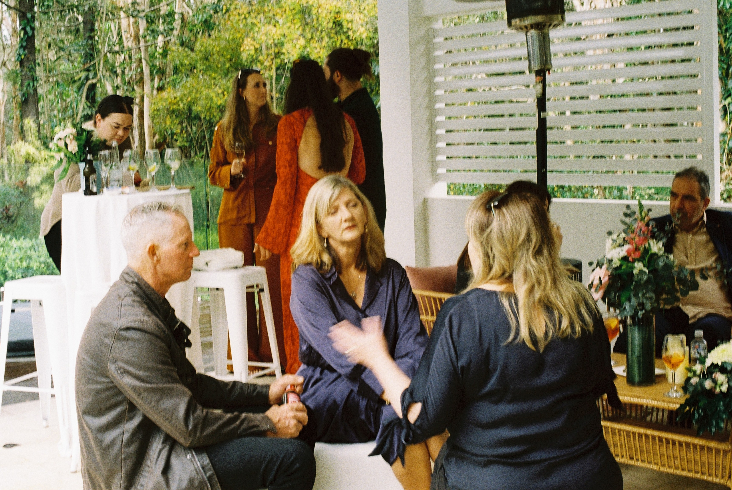 Engagement Party. Film portrait photographer