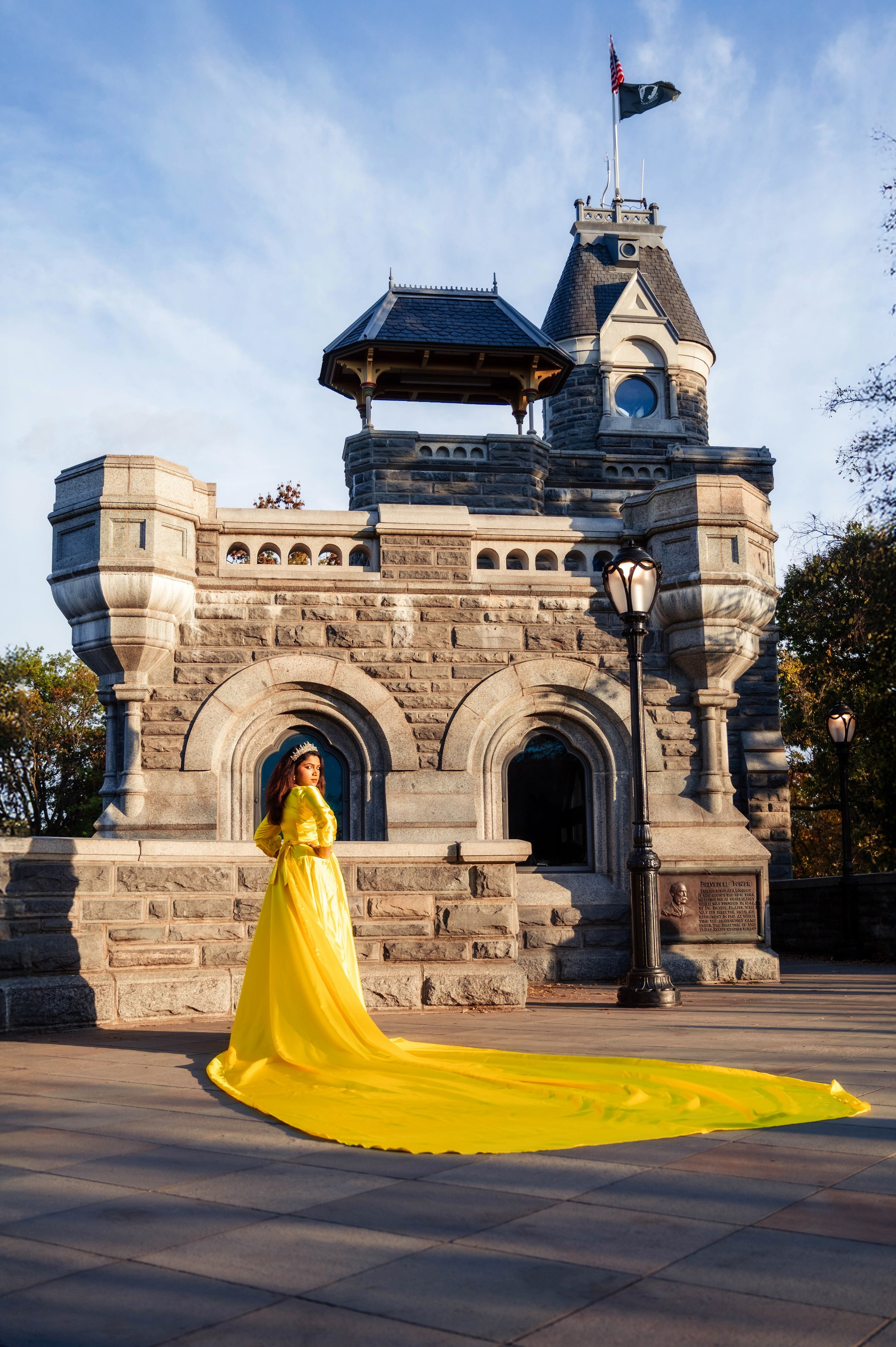 Flying dress. Alena Galieva New York Photographer